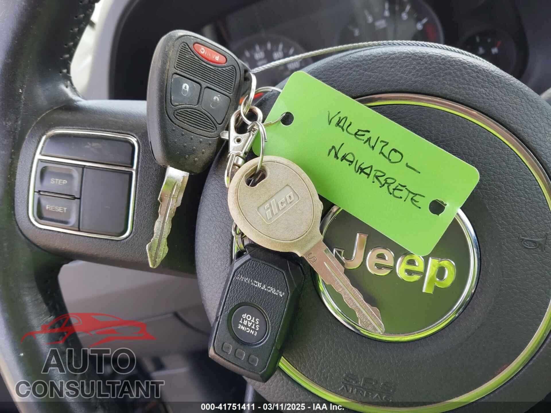 JEEP COMPASS 2012 - 1C4NJDEB9CD650835