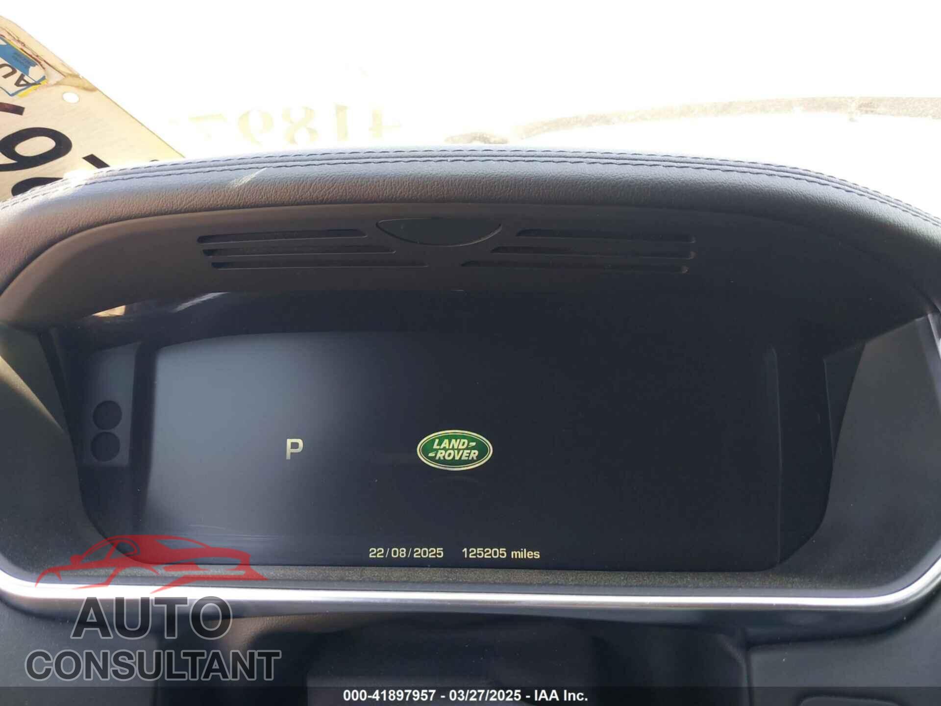 LAND ROVER RANGE ROVER 2016 - SALGS2KF7GA248720