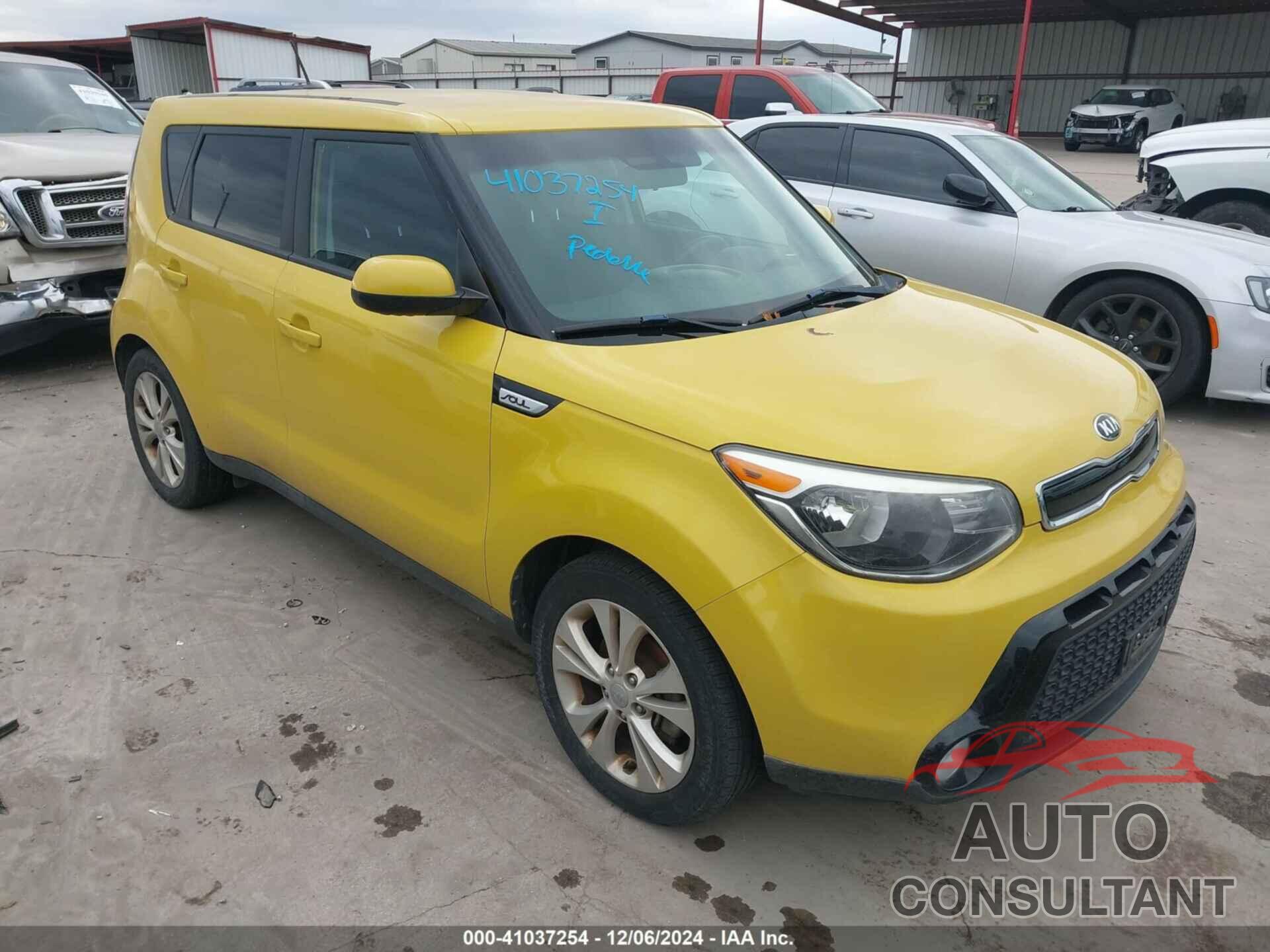 KIA SOUL 2016 - KNDJP3A54G7239712