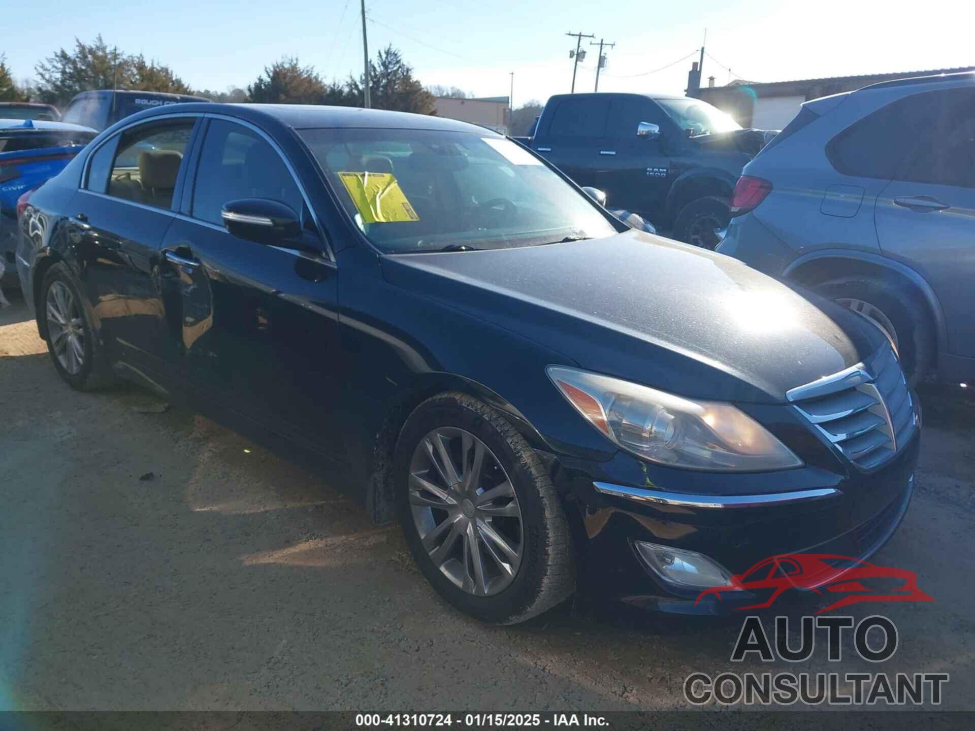 HYUNDAI GENESIS 2012 - KMHGC4DDXCU185872