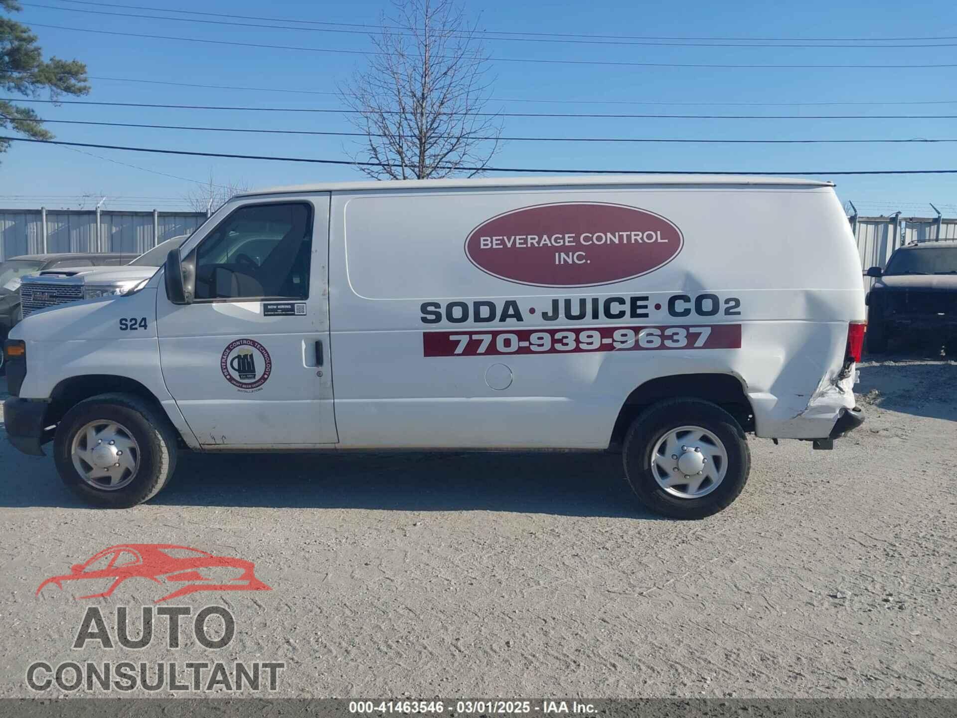 FORD E-150 2012 - 1FTNE1EW3CDA86220