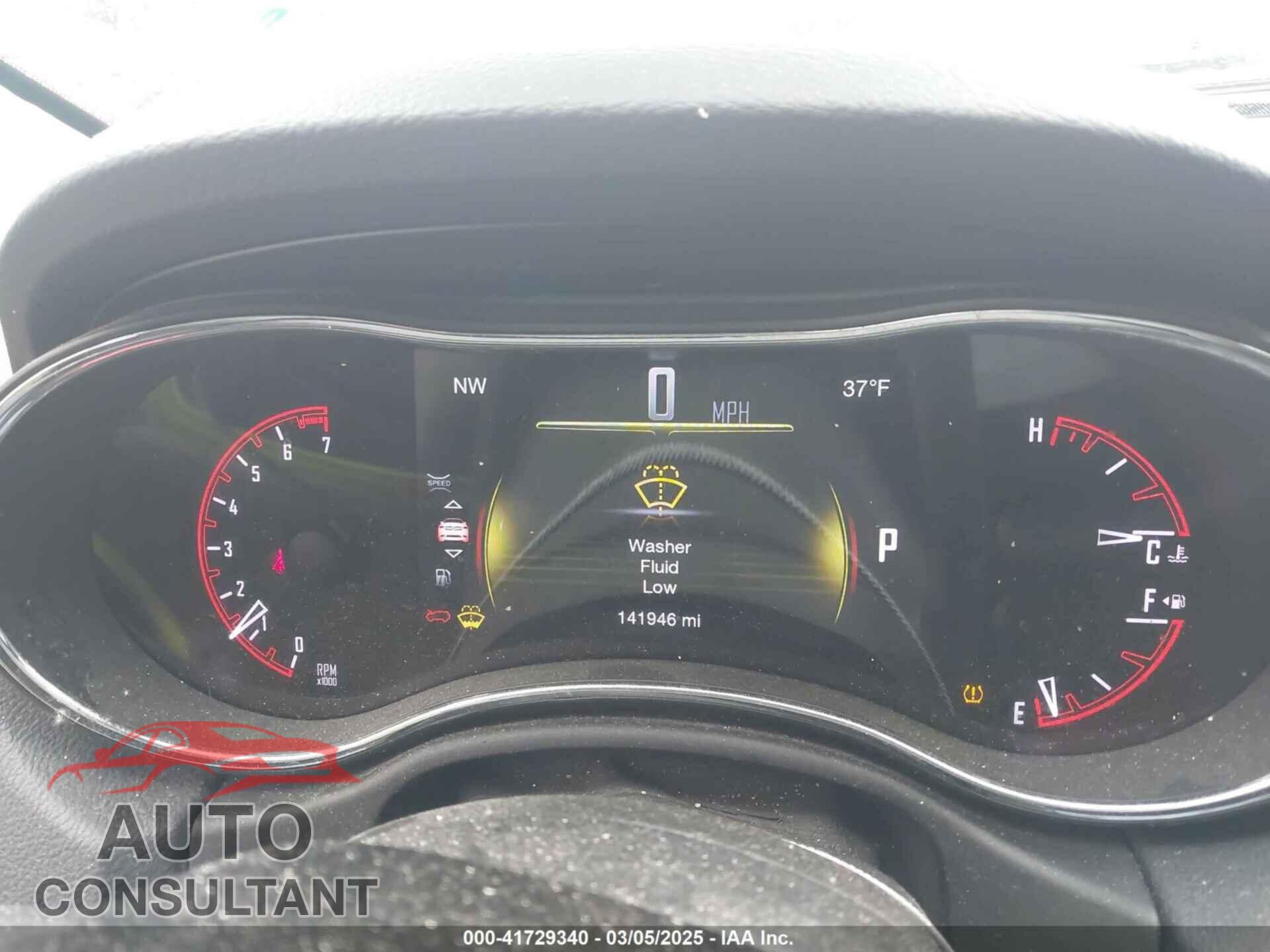 DODGE DURANGO 2017 - 1C4RDJEG7HC785408
