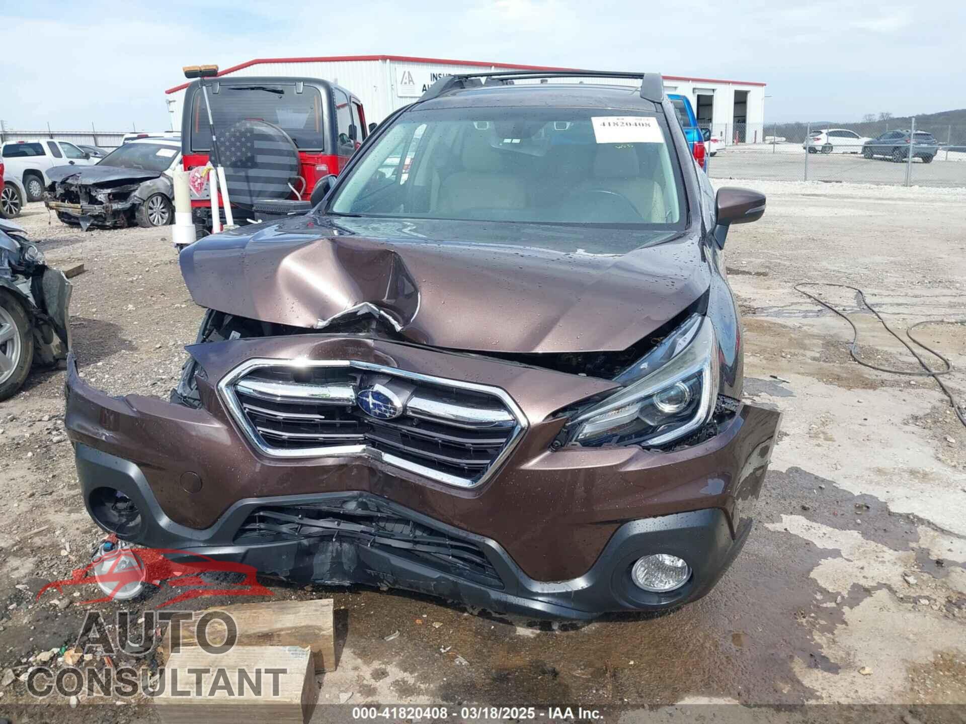 SUBARU OUTBACK 2019 - 4S4BSANC7K3249727