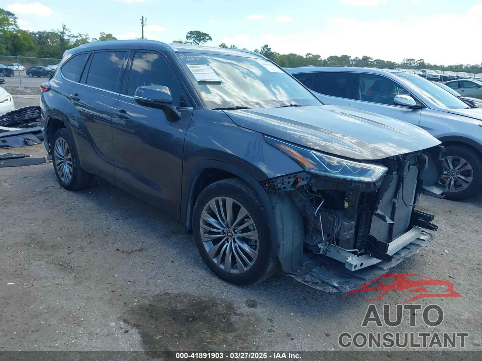 TOYOTA HIGHLANDER 2021 - 5TDFZRBH5MS149353