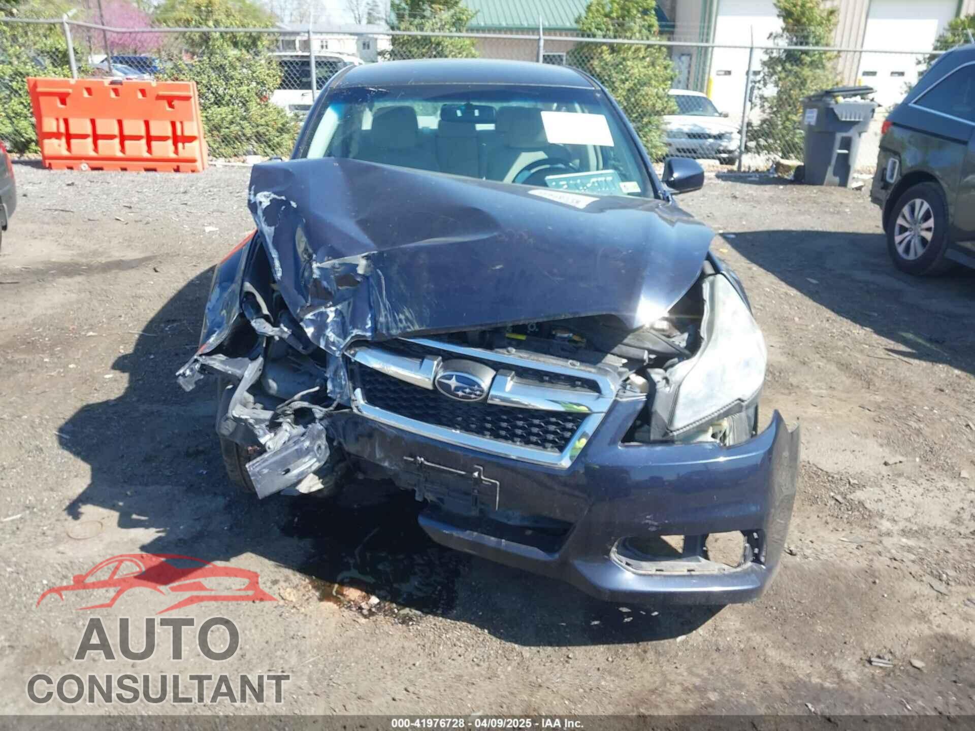 SUBARU LEGACY 2013 - 4S3BMCB62D3045204