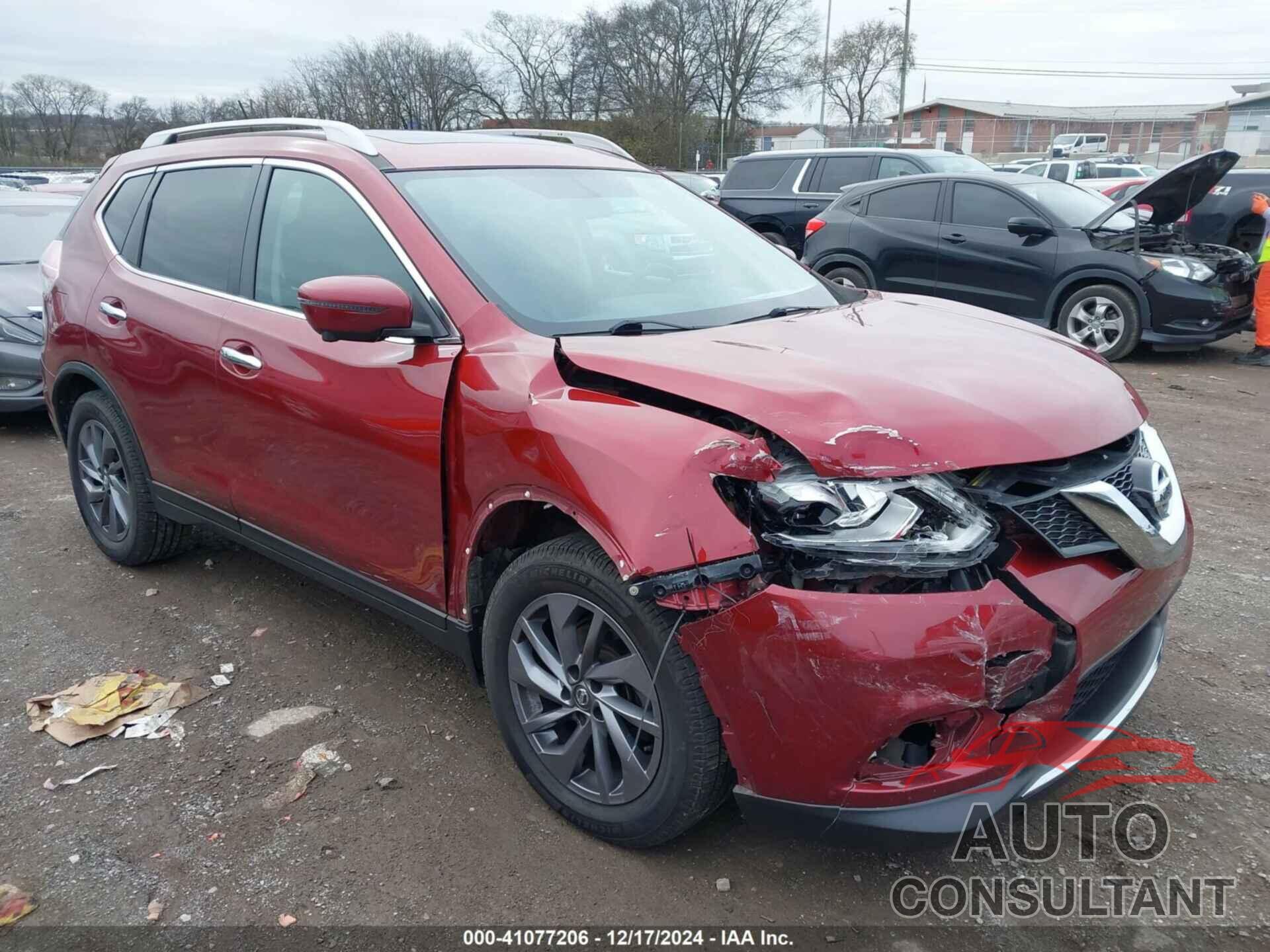 NISSAN ROGUE 2016 - 5N1AT2MT4GC841884