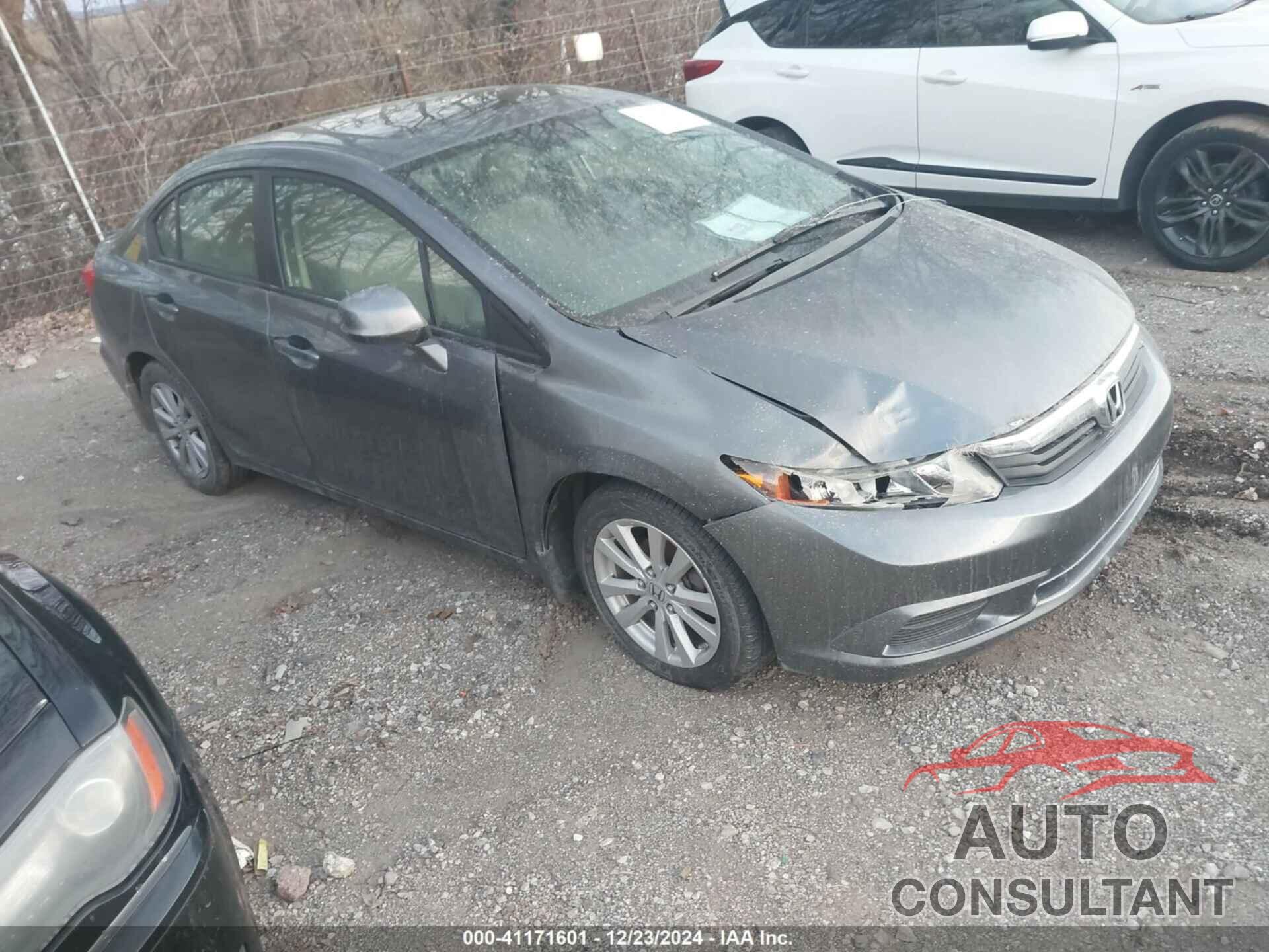 HONDA CIVIC 2012 - 19XFB2F86CE046795