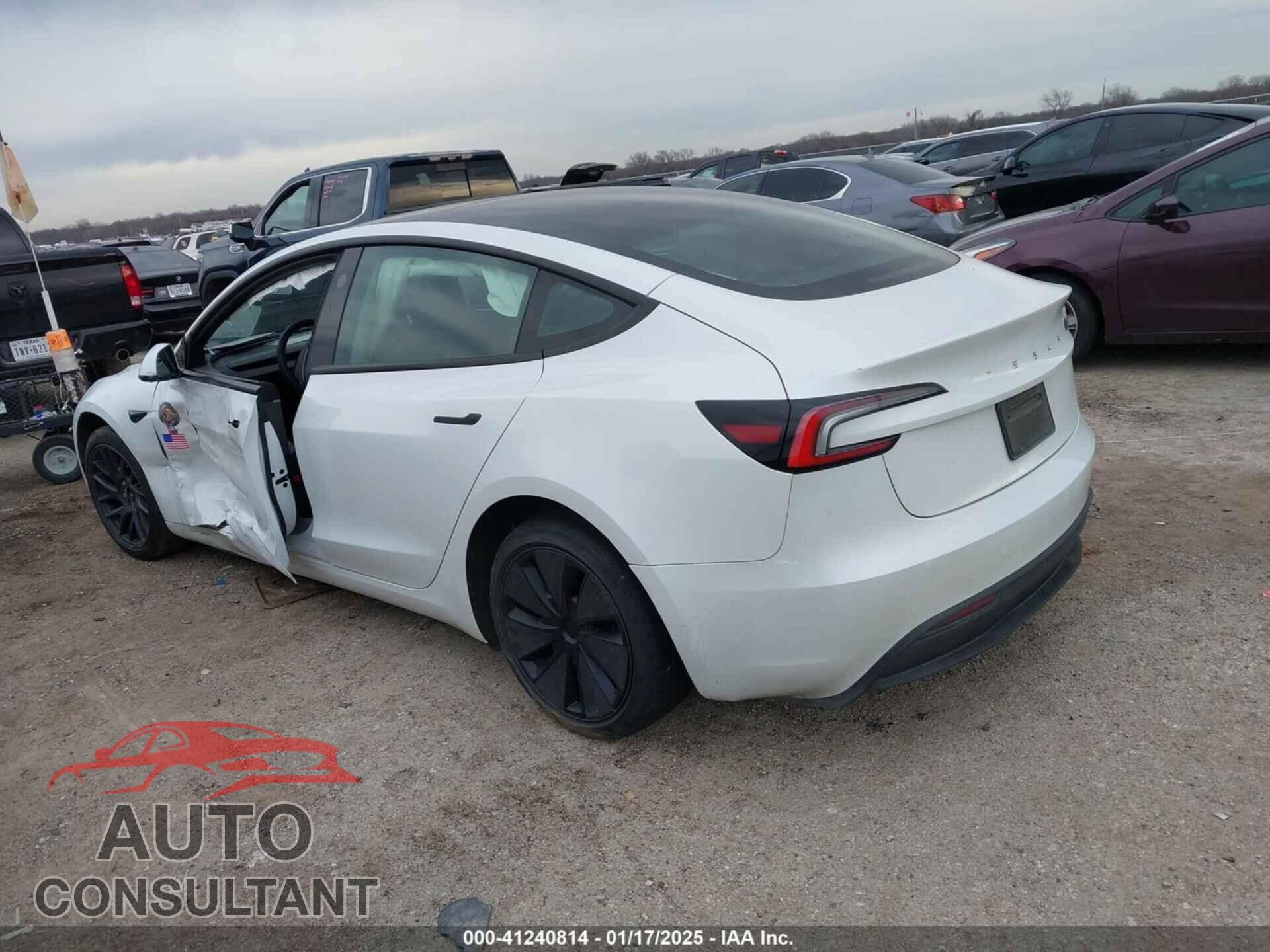 TESLA MODEL 3 2024 - 5YJ3E1EA2RF729704