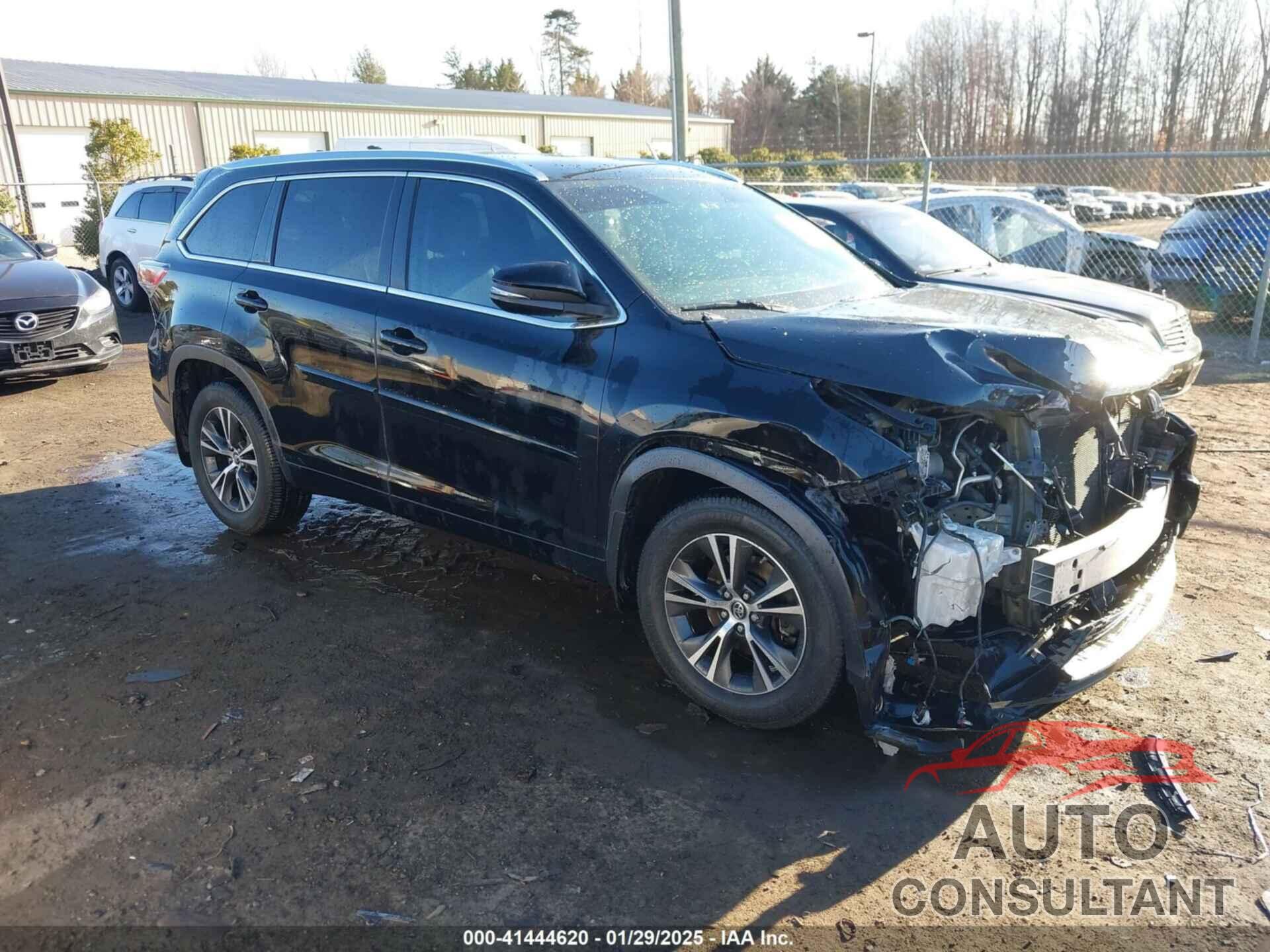 TOYOTA HIGHLANDER 2016 - 5TDJKRFHXGS272840