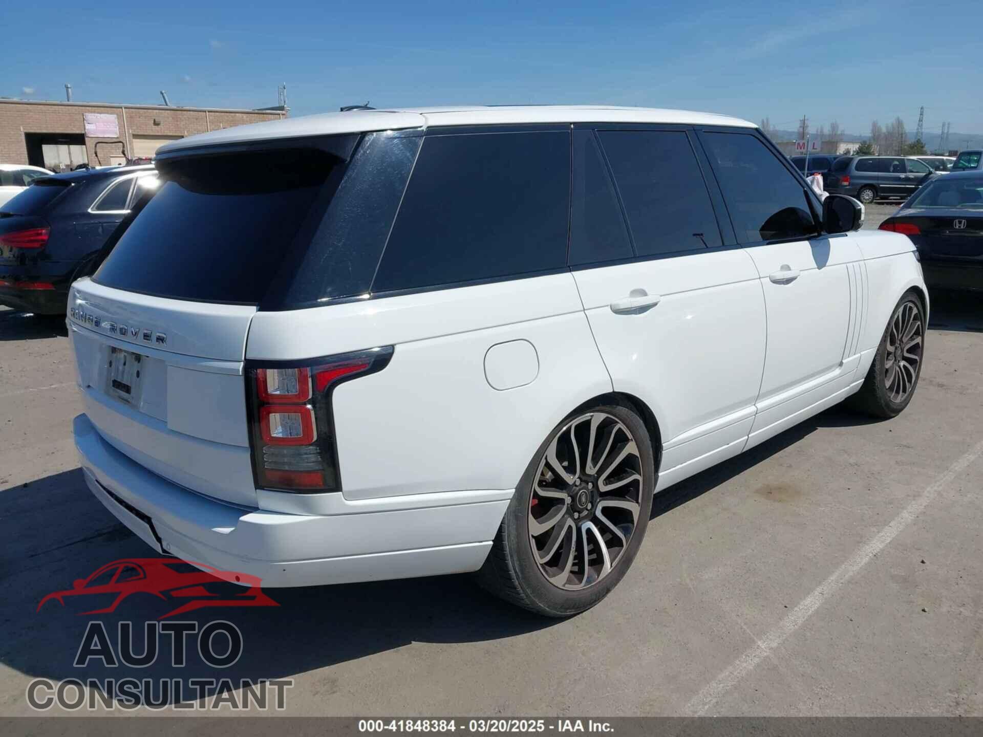 LAND ROVER RANGE ROVER 2013 - SALGS2DF7DA104884