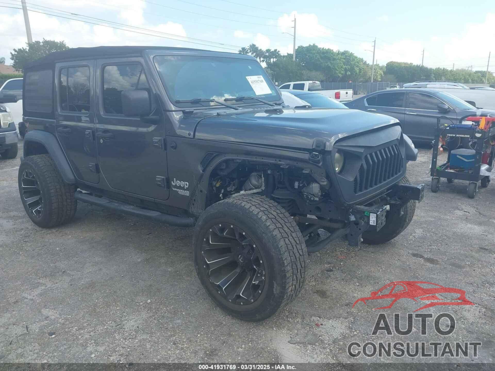JEEP WRANGLER UNLIMITED 2019 - 1C4HJXDG6KW539951