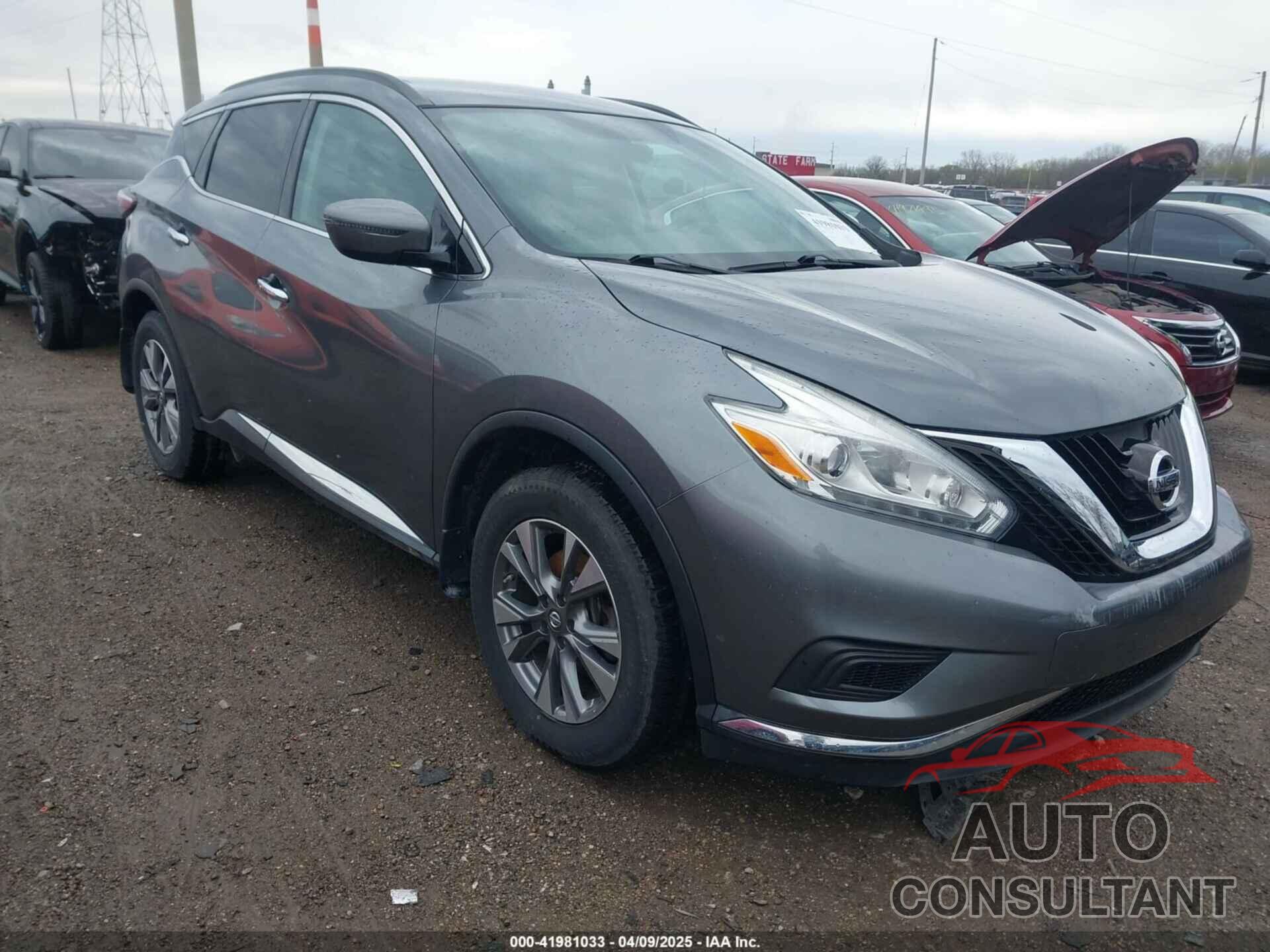 NISSAN MURANO 2017 - 5N1AZ2MG9HN172468