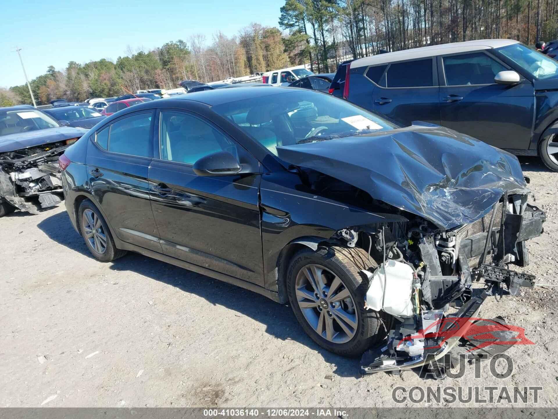 HYUNDAI ELANTRA 2017 - 5NPD84LF4HH042137