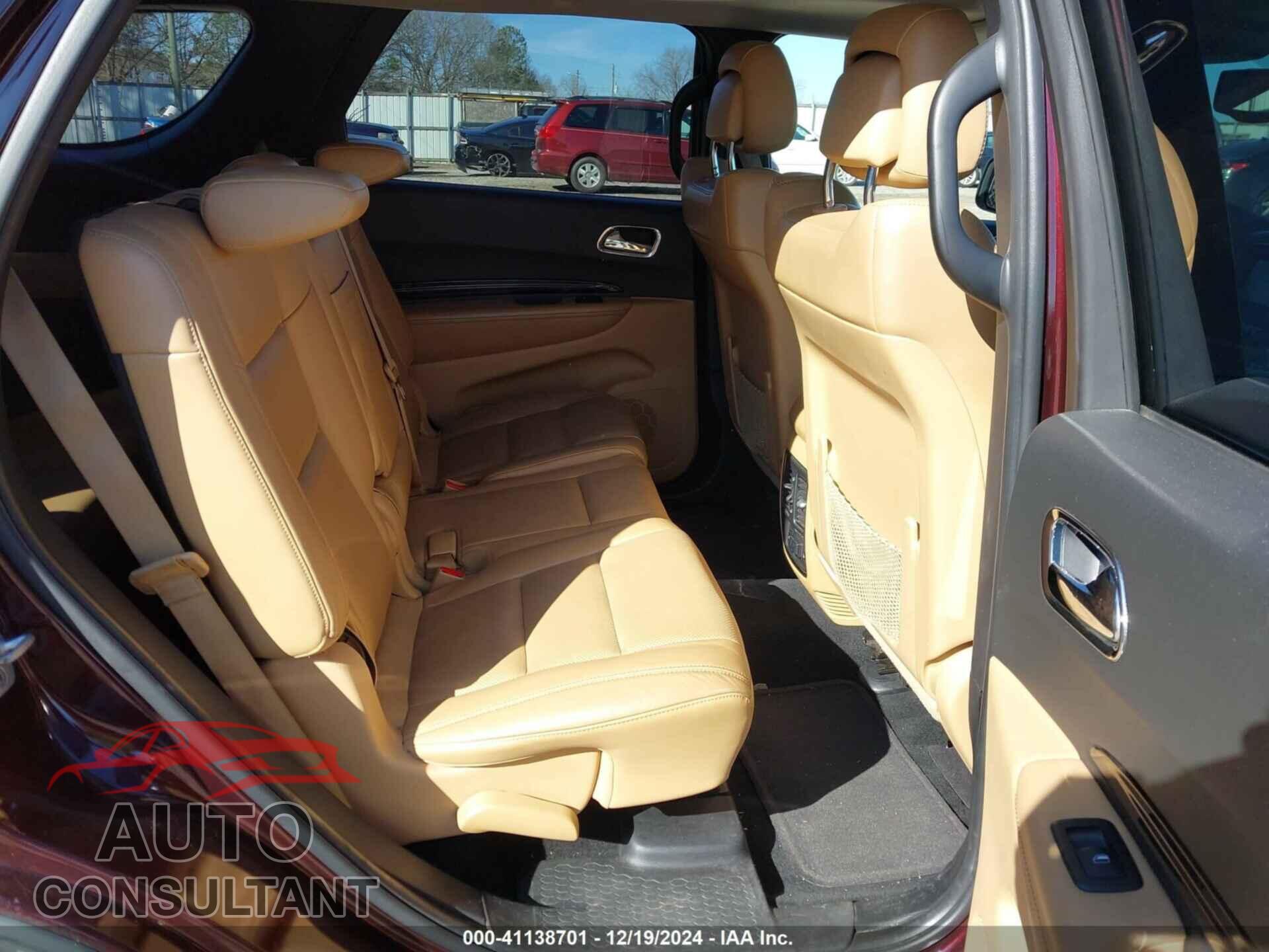 DODGE DURANGO 2012 - 1C4SDJETXCC192584