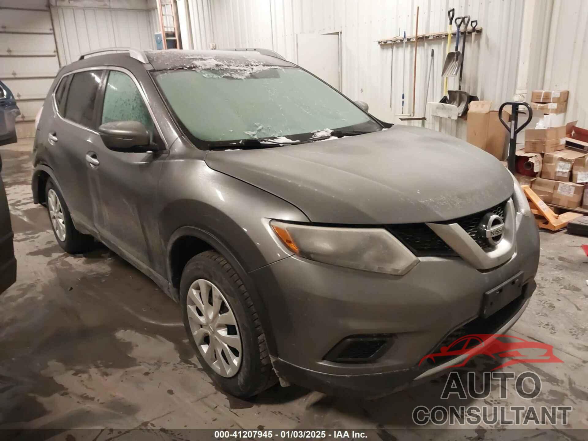 NISSAN ROGUE 2016 - KNMAT2MV0GP681341