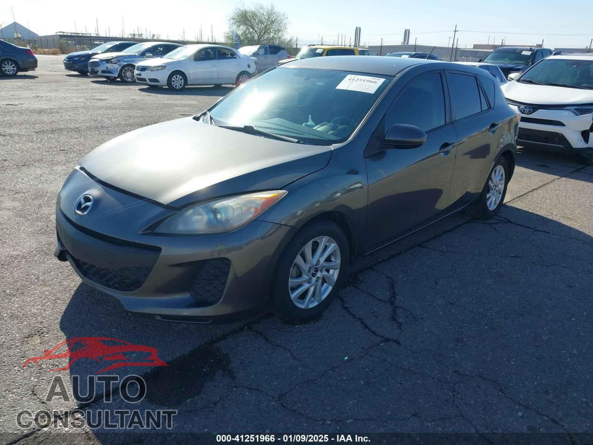 MAZDA MAZDA3 2013 - JM1BL1LP8D1783504