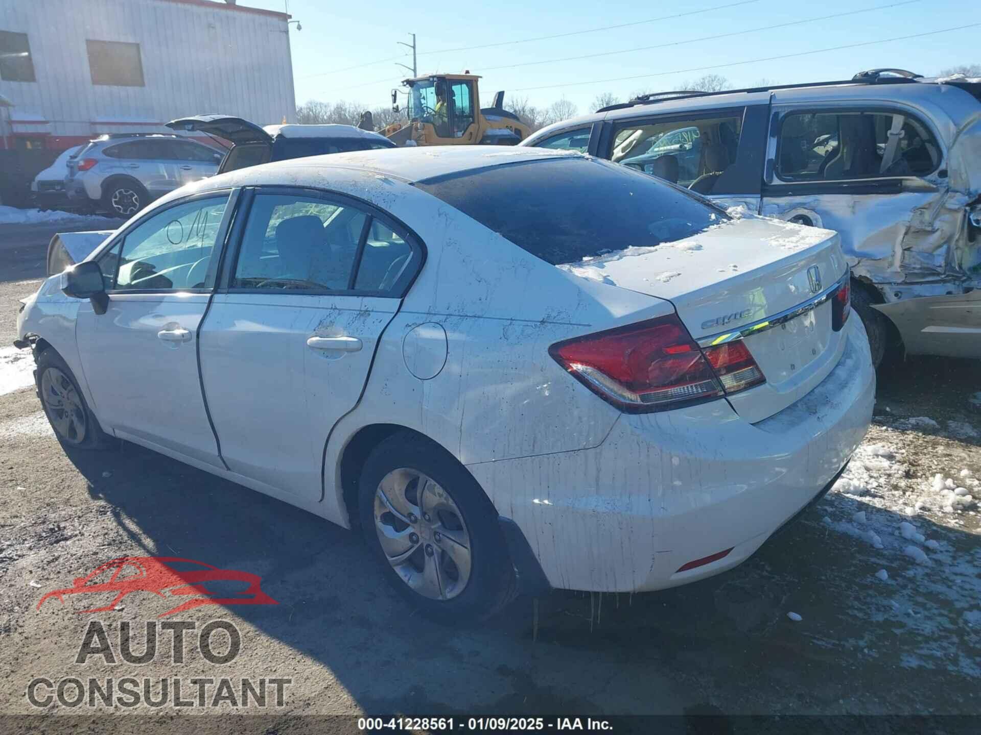 HONDA CIVIC 2013 - 2HGFB2F5XDH505226