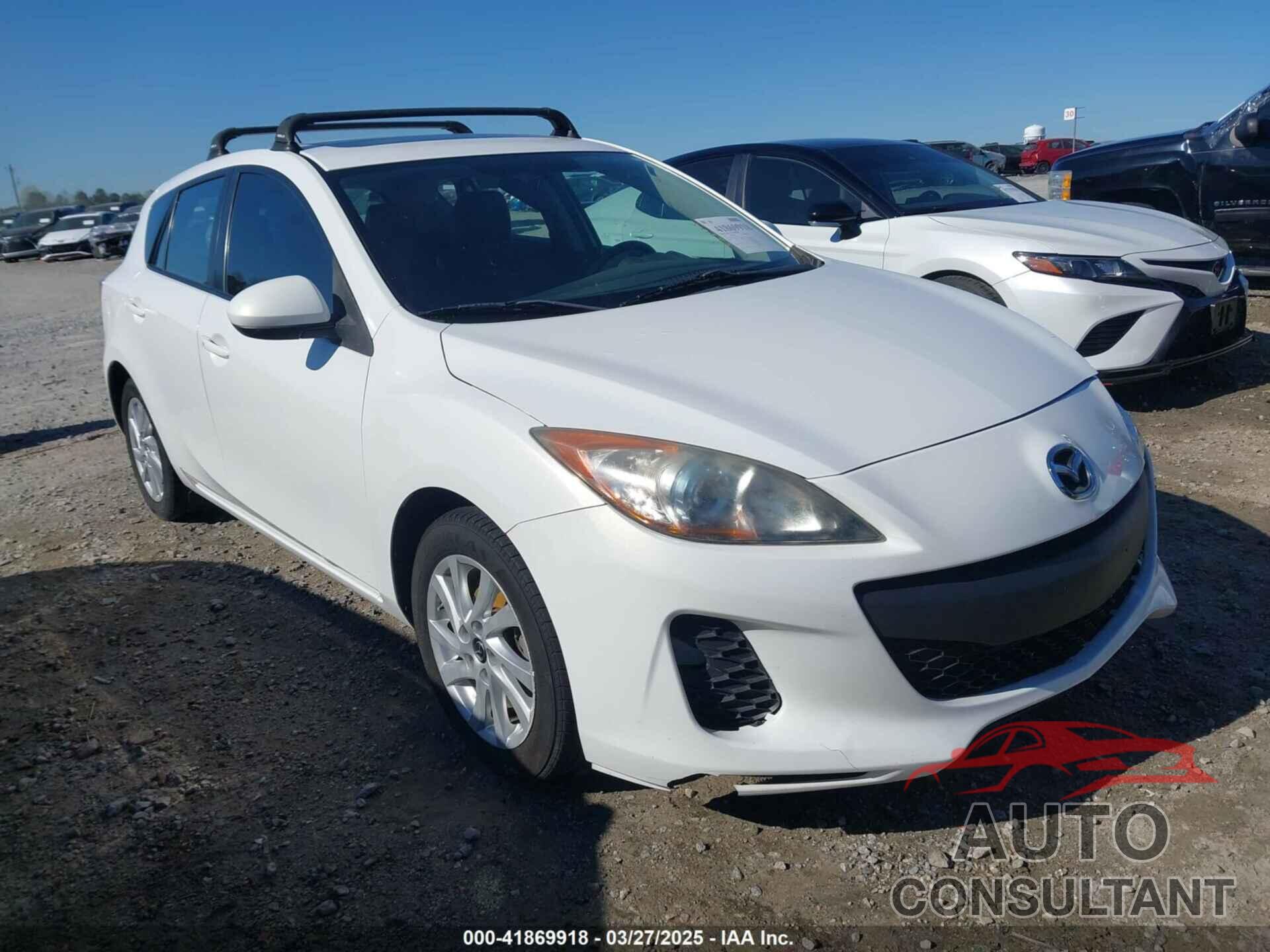 MAZDA MAZDA3 2013 - JM1BL1M79D1832840