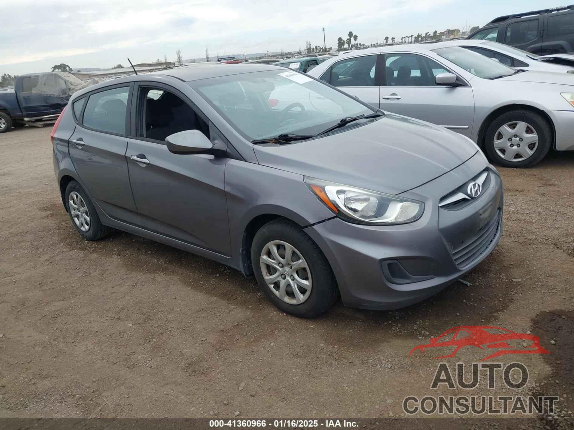 HYUNDAI ACCENT 2014 - KMHCT5AEXEU176027