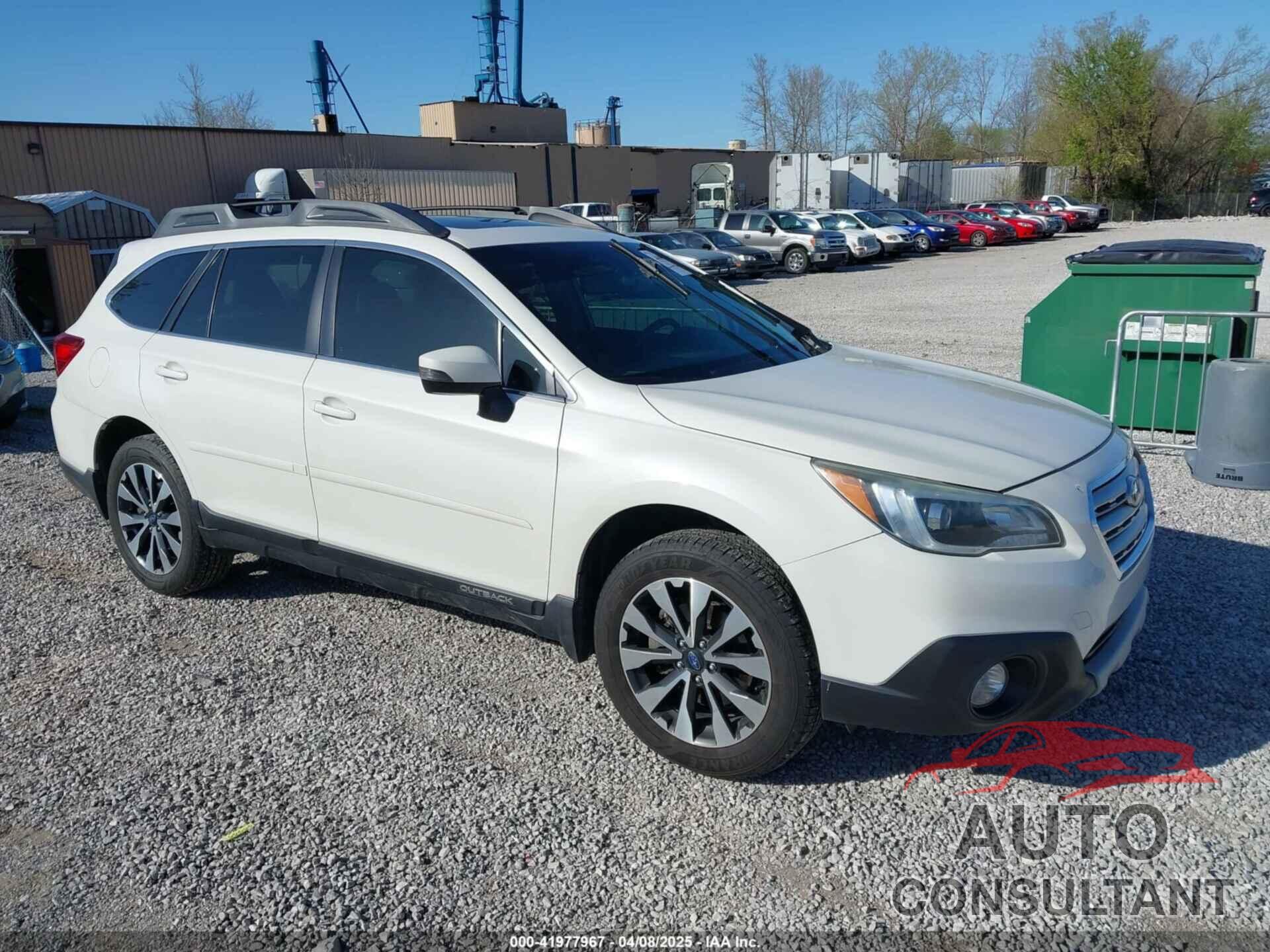 SUBARU OUTBACK 2017 - 4S4BSENC7H3295073