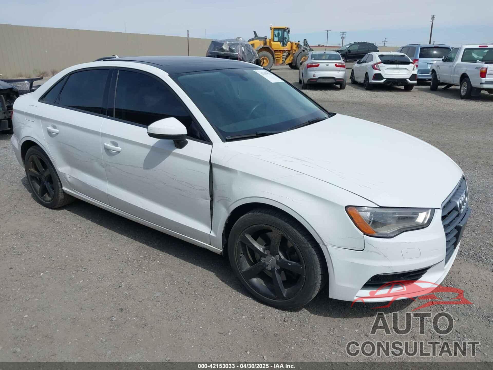 AUDI A3 2016 - WAUA7GFF3G1001942