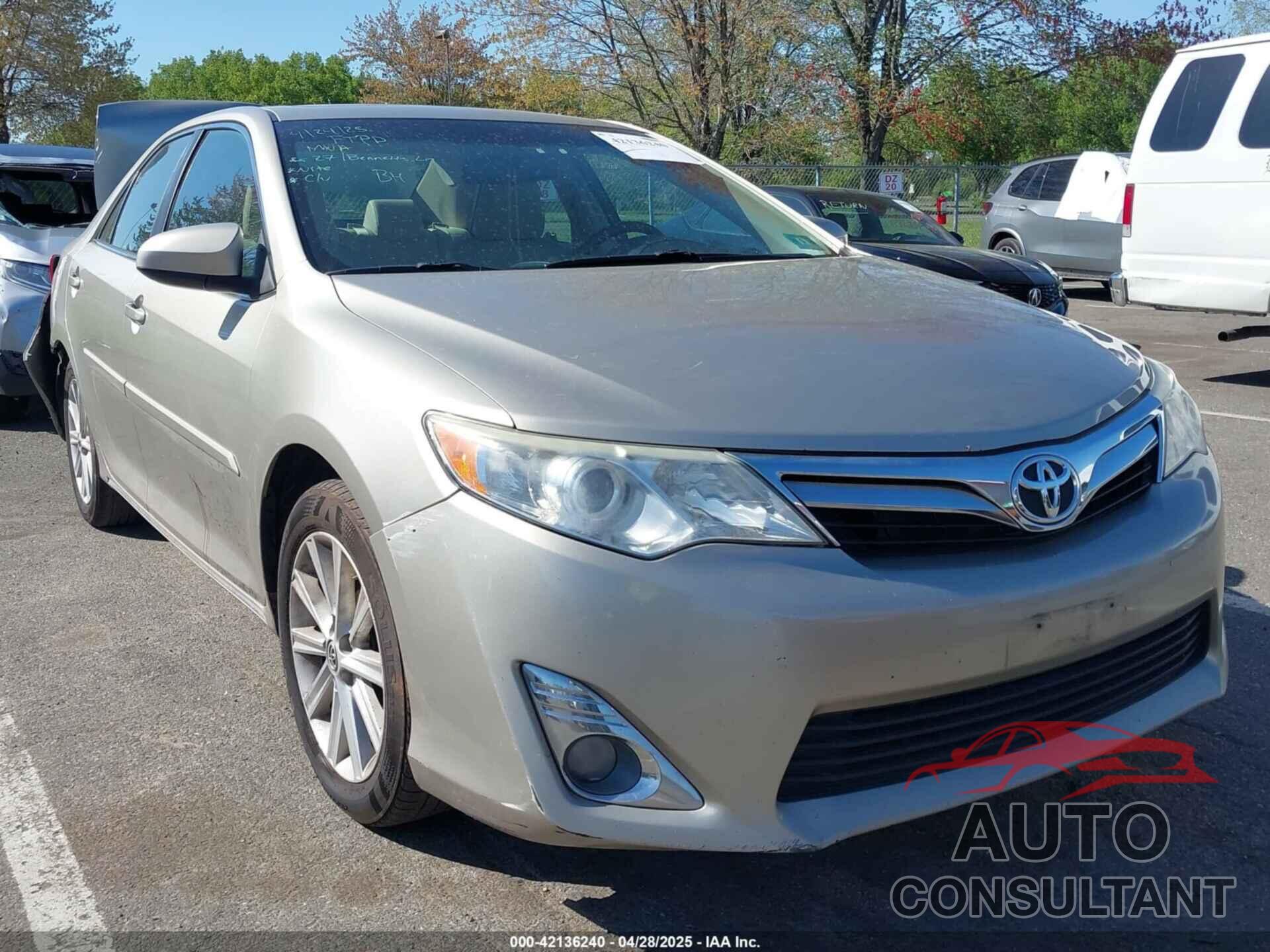 TOYOTA CAMRY 2014 - 4T1BK1FK5EU026655