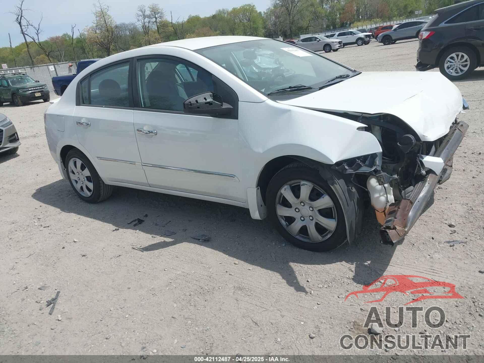 NISSAN SENTRA 2012 - 3N1AB6AP3CL762827