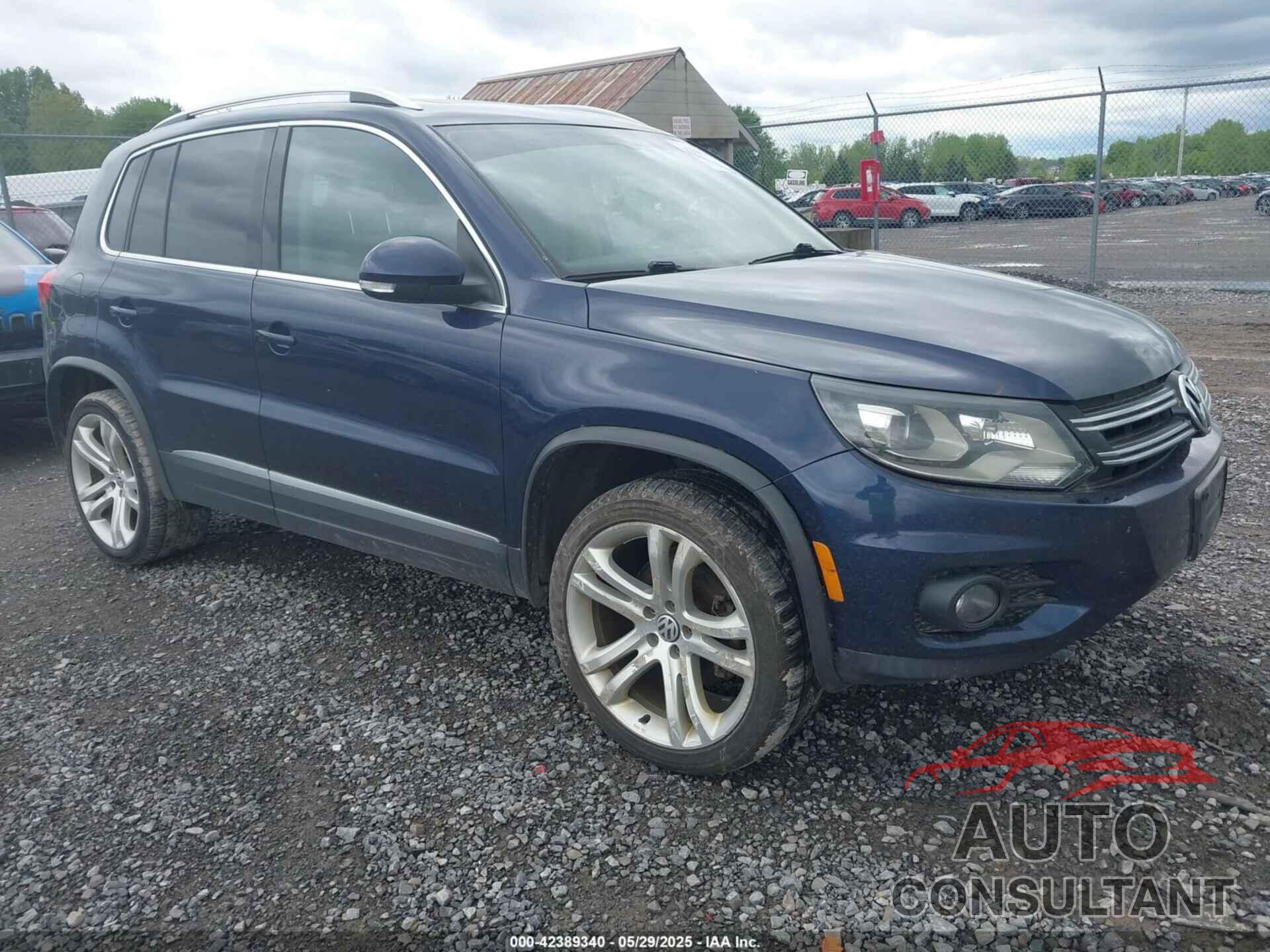 VOLKSWAGEN TIGUAN 2013 - WVGBV3AX4DW053287