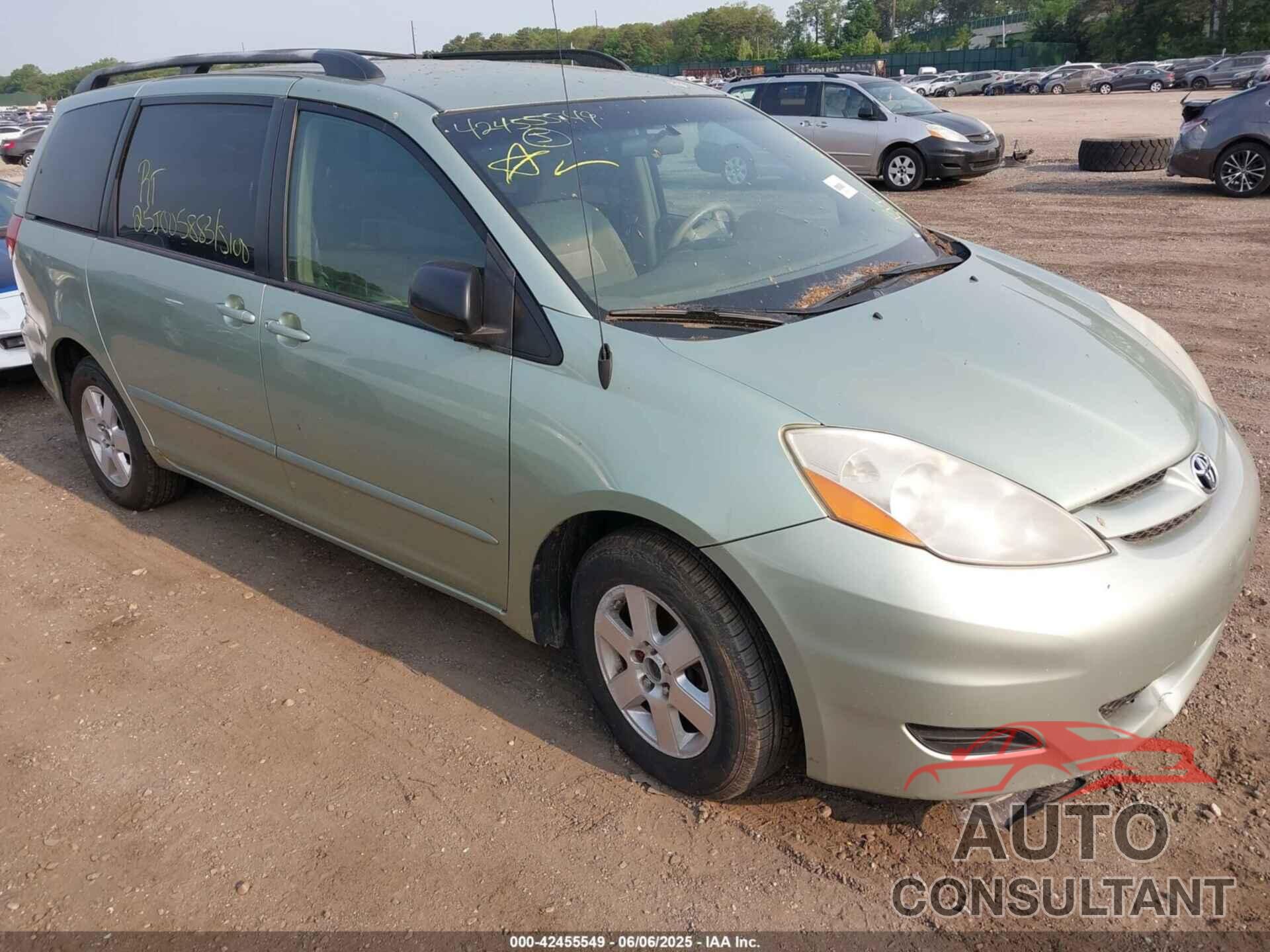TOYOTA SIENNA 2009 - 5TD2K23C495251410