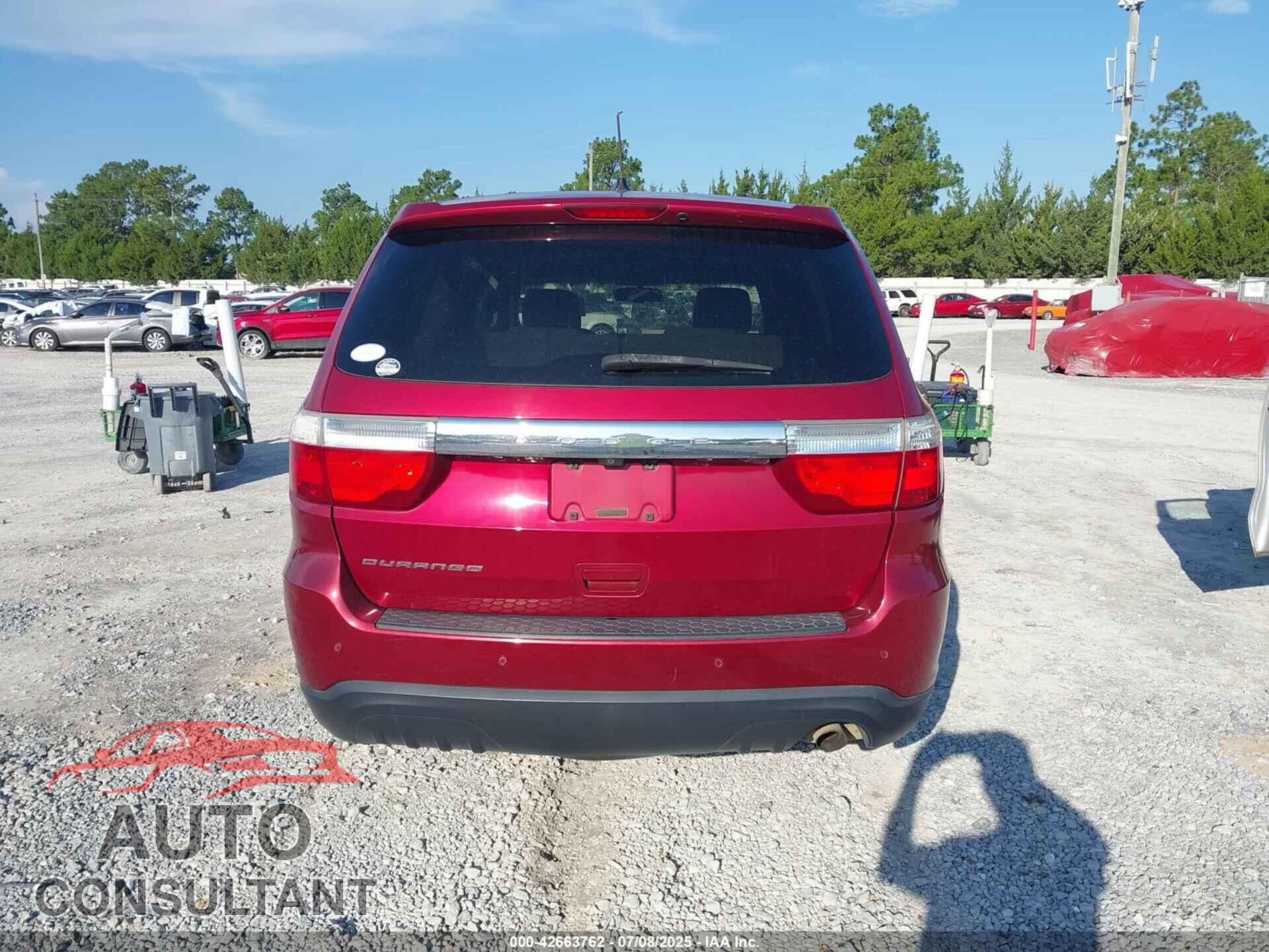 DODGE DURANGO 2013 - 1C4RDHAG5DC637329