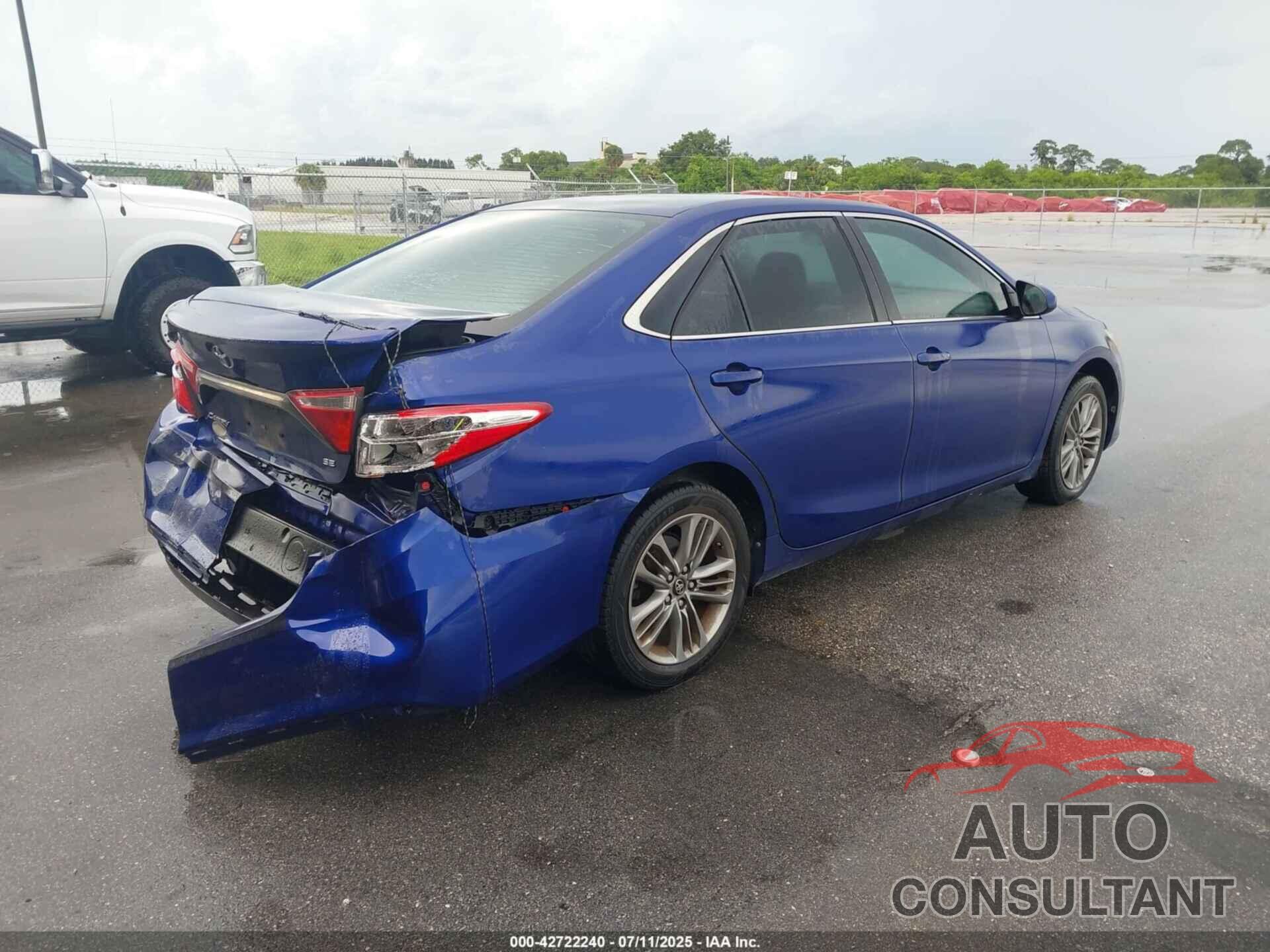 TOYOTA CAMRY 2016 - 4T1BF1FK8GU609664