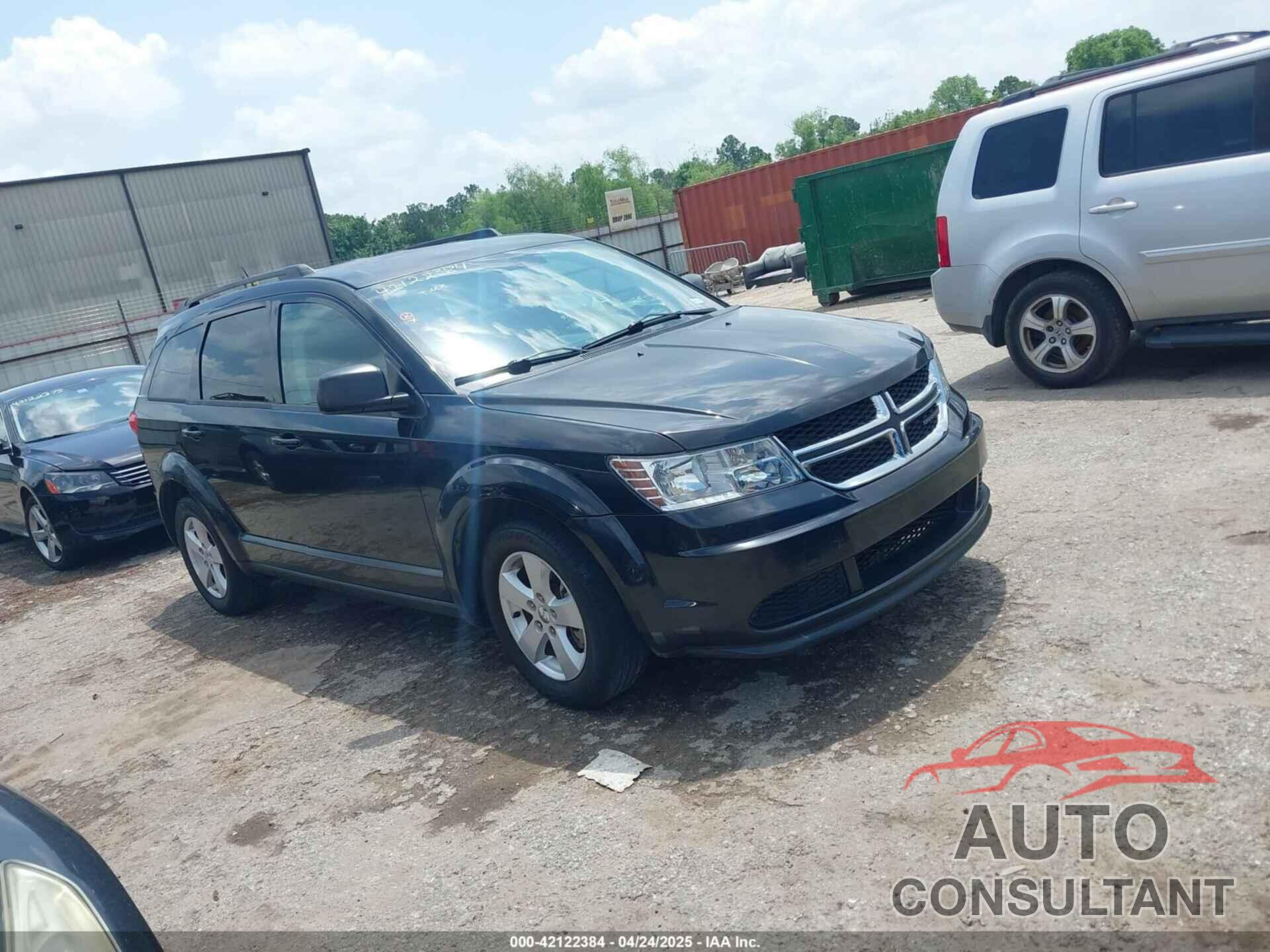DODGE JOURNEY 2012 - 3C4PDCAB2CT391311