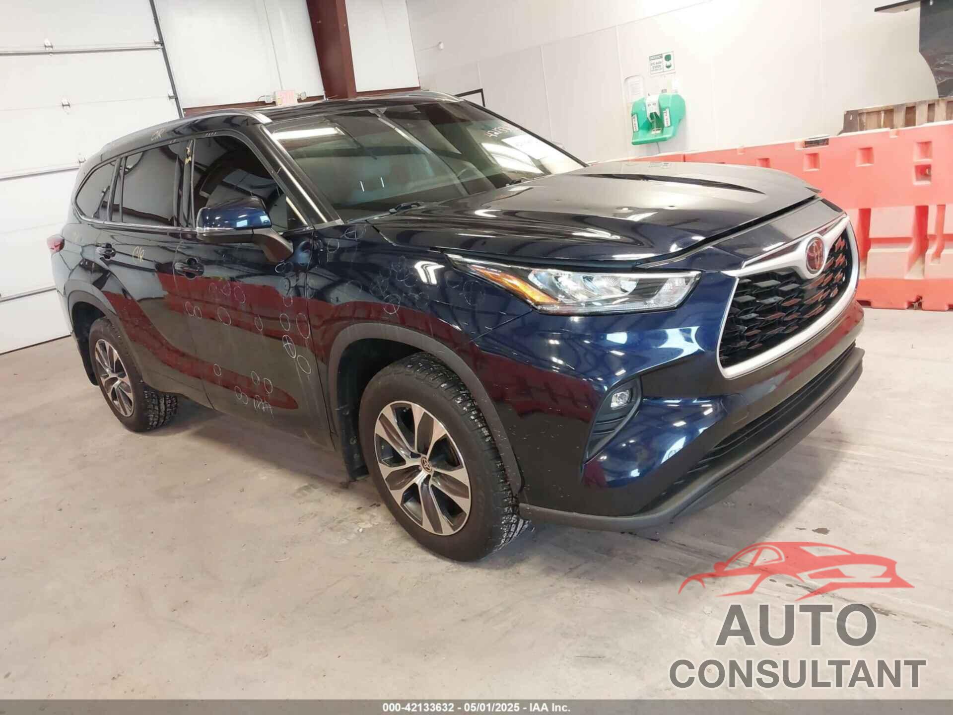 TOYOTA HIGHLANDER 2020 - 5TDGZRBH0LS024229