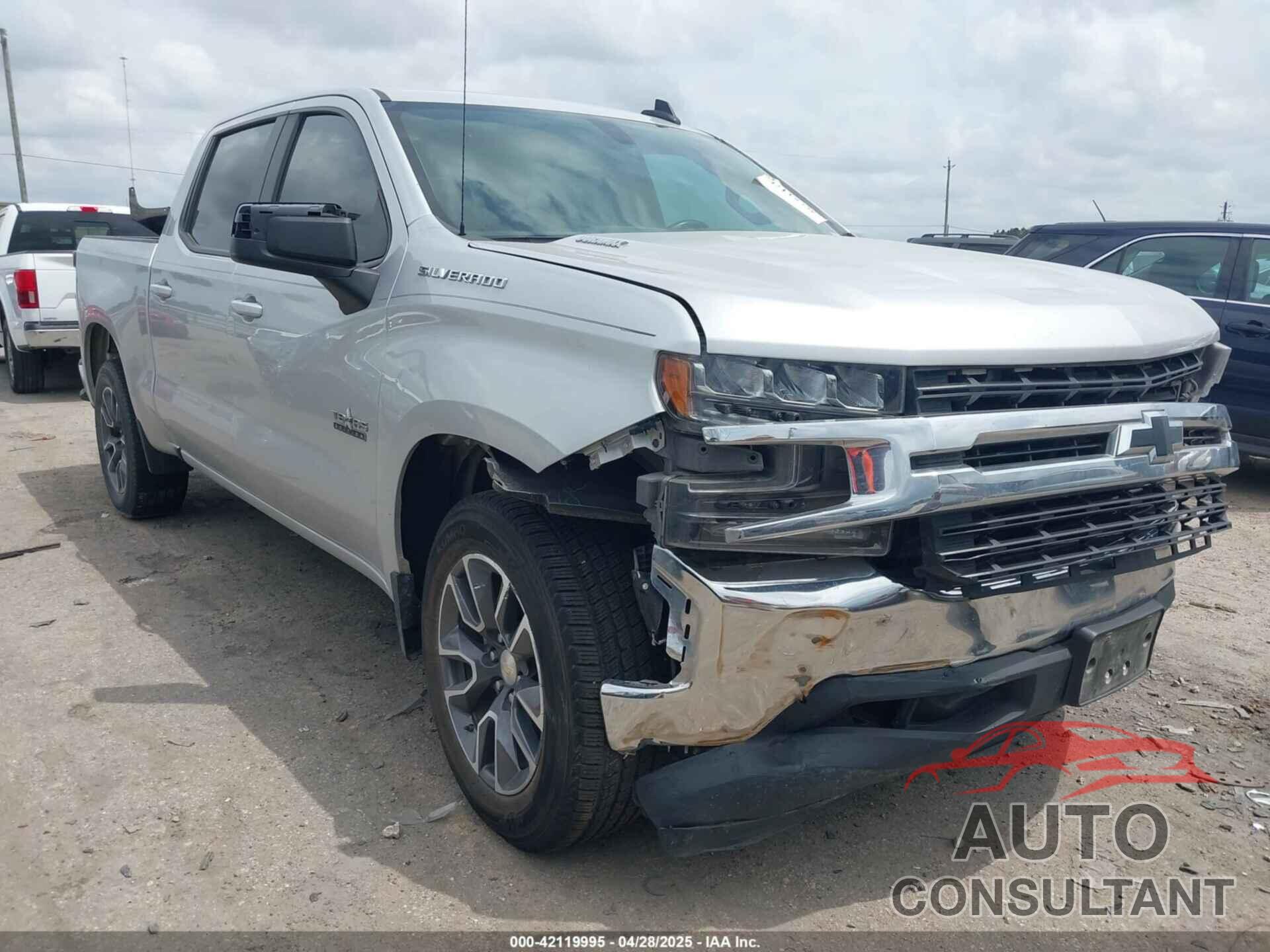 CHEVROLET SILVERADO 1500 2021 - 3GCPWCET8MG104061