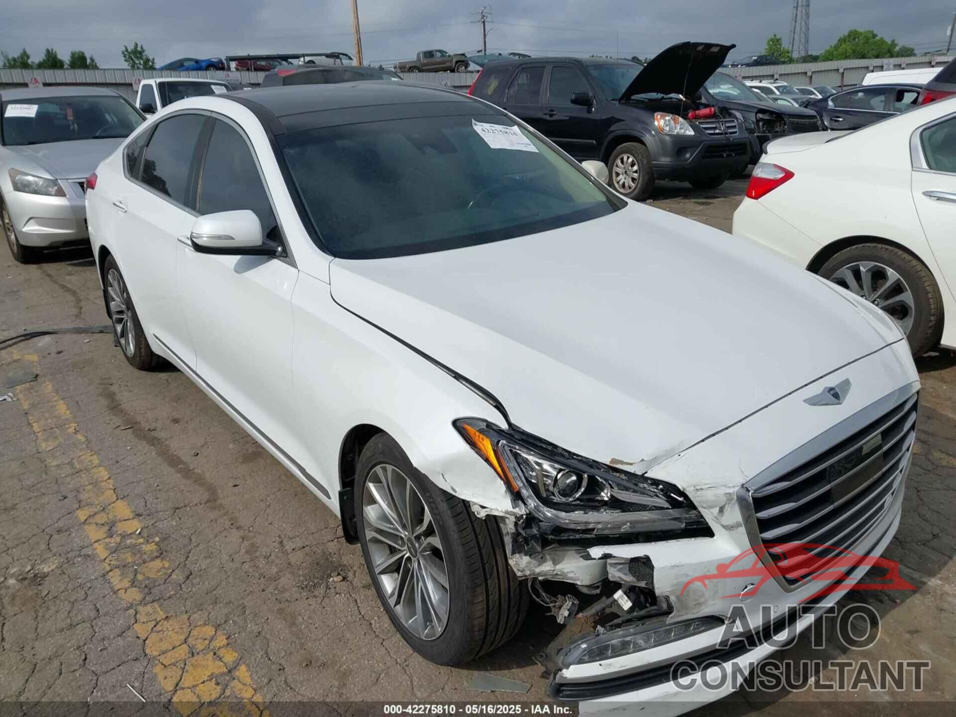 HYUNDAI GENESIS 2016 - KMHGN4JE7GU144080