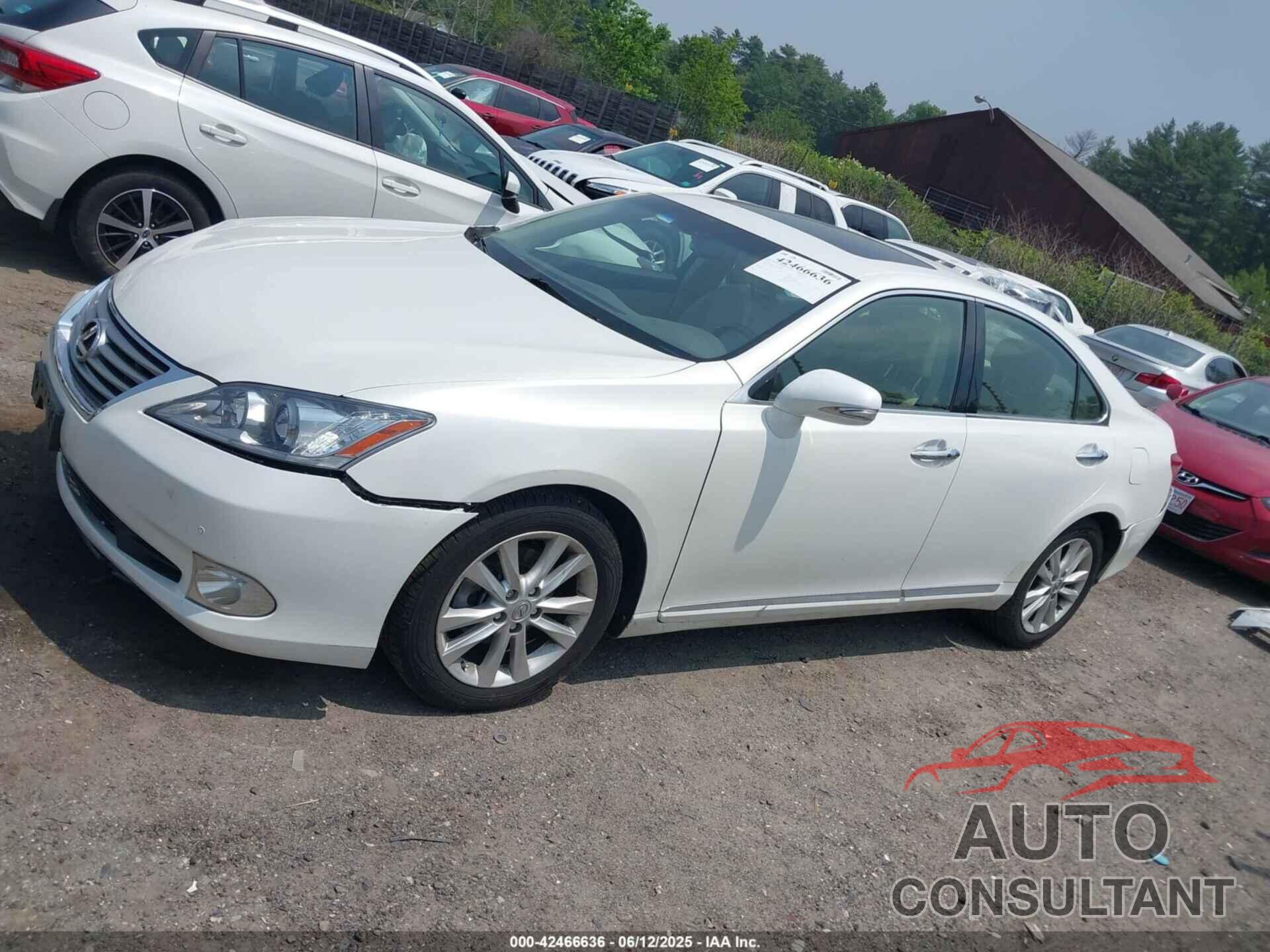 LEXUS ES 350 2010 - JTHBK1EG4A2401960
