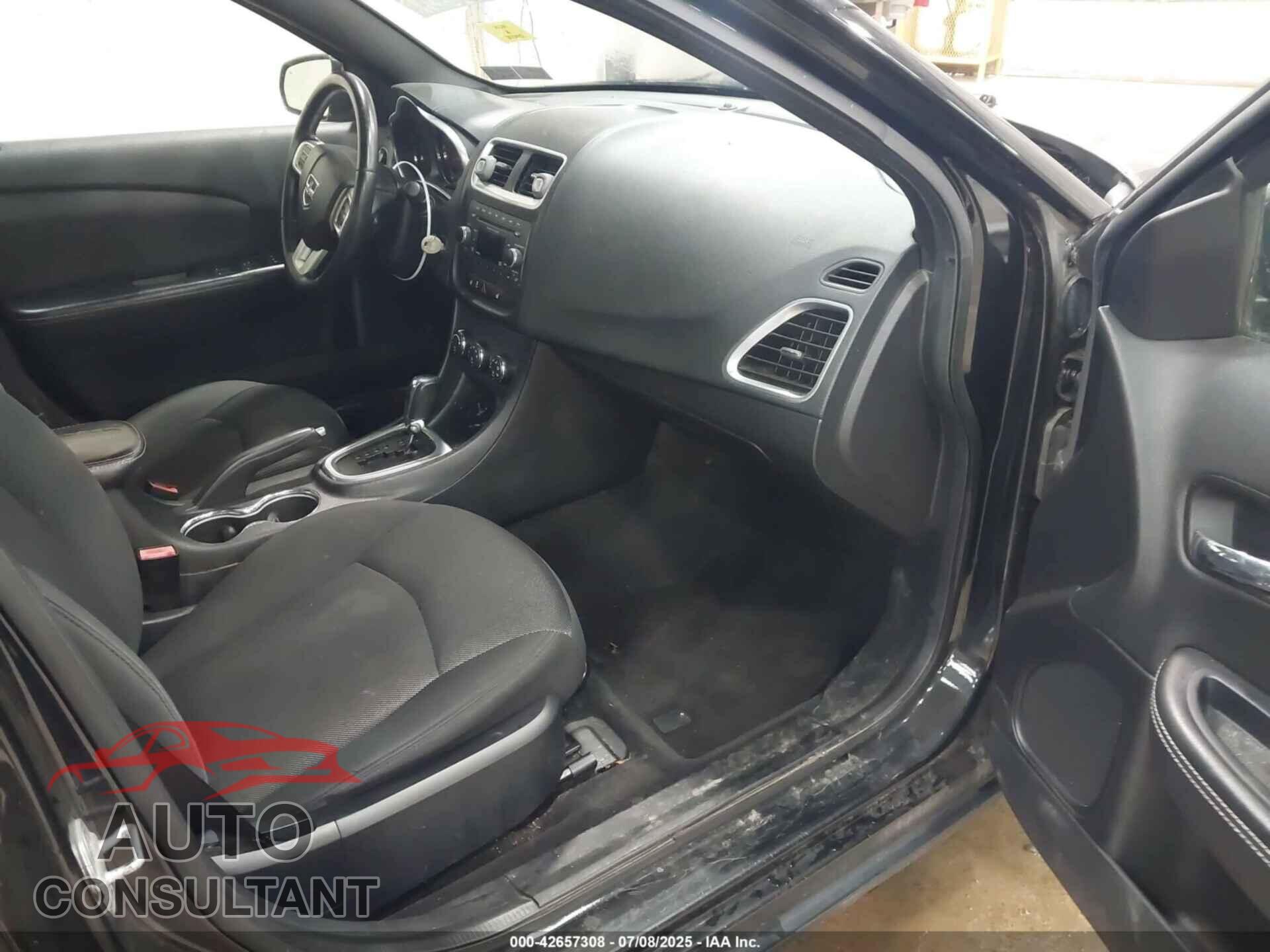 DODGE AVENGER 2013 - 1C3CDZCB2DN614225