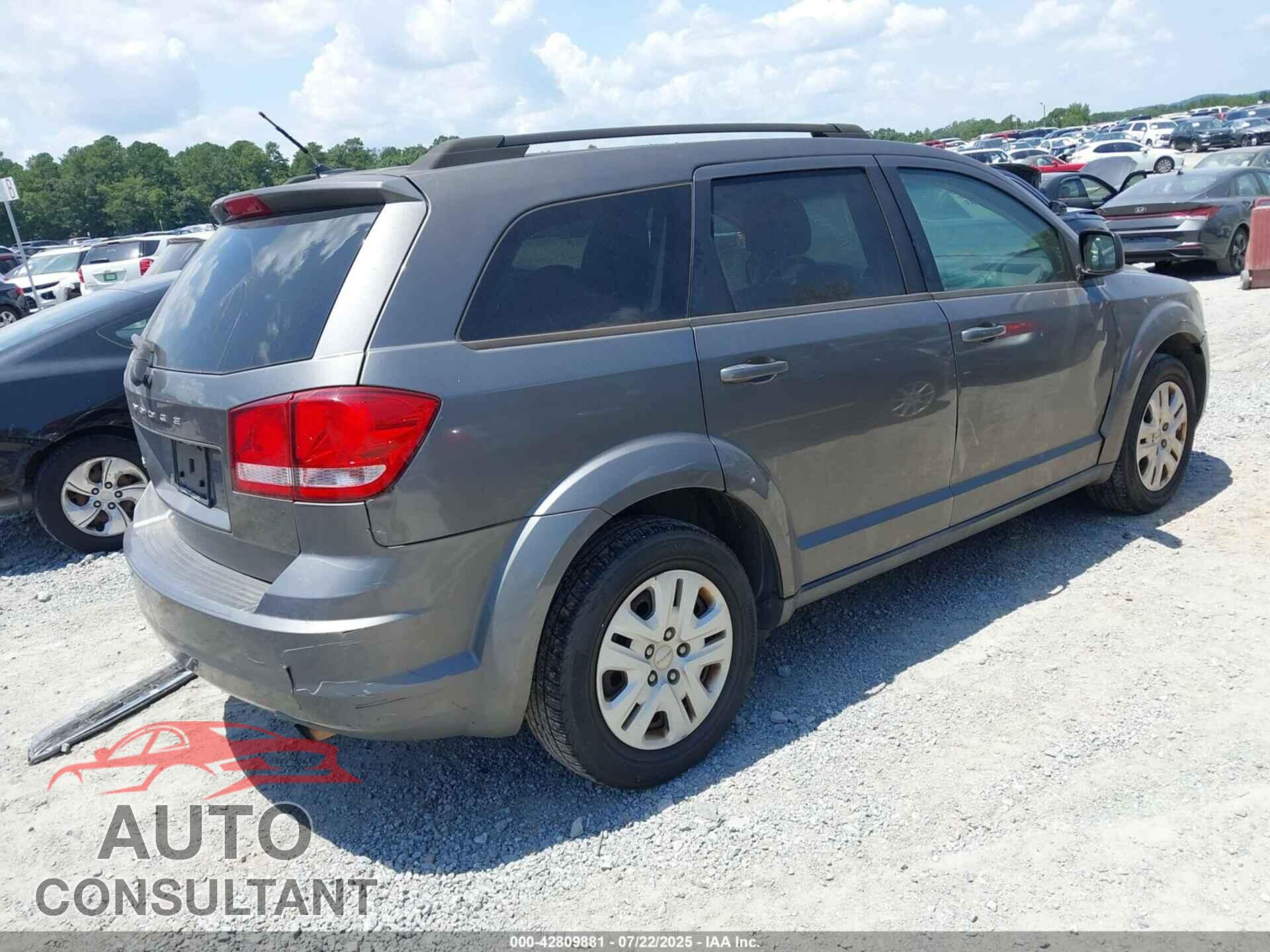 DODGE JOURNEY 2013 - 3C4PDCAB5DT687666