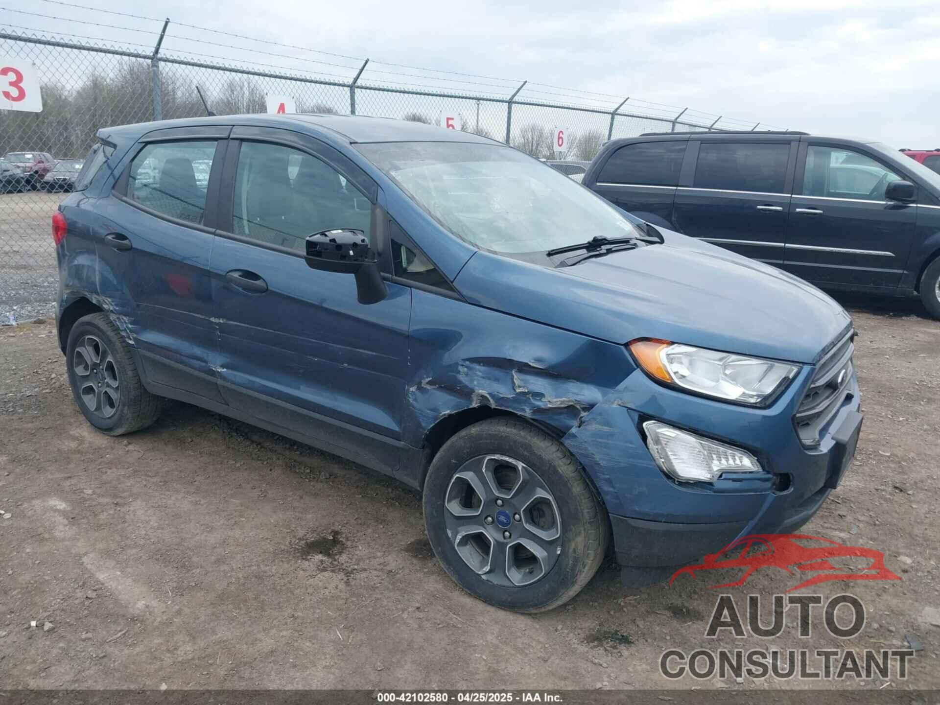 FORD ECOSPORT 2021 - MAJ6S3FL1MC418133