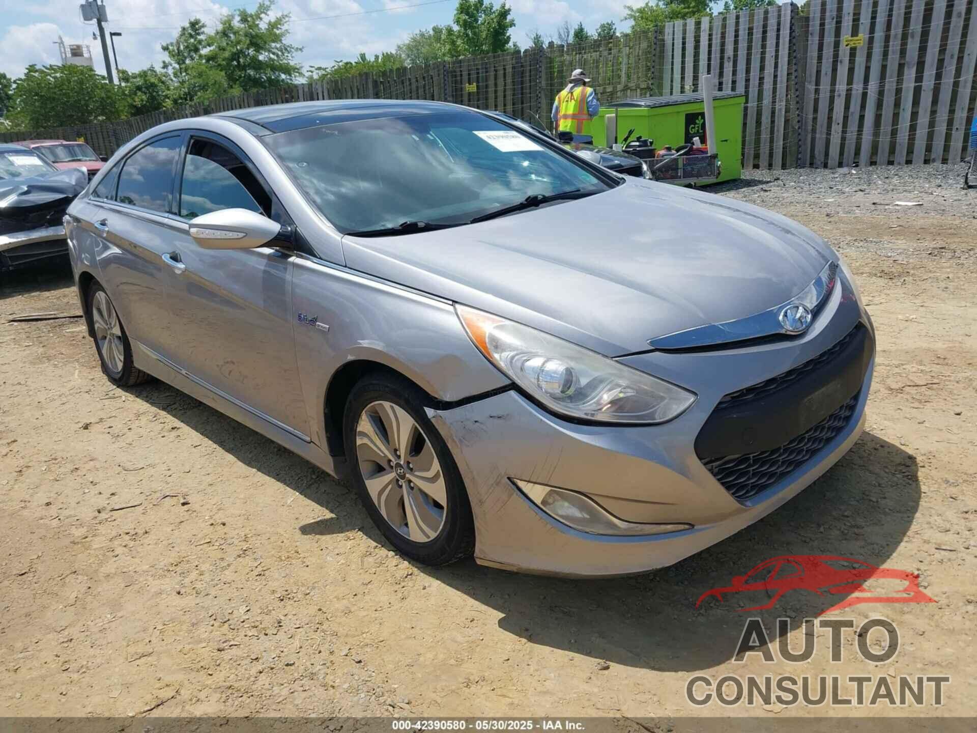 HYUNDAI SONATA HYBRID 2013 - KMHEC4A40DA050687