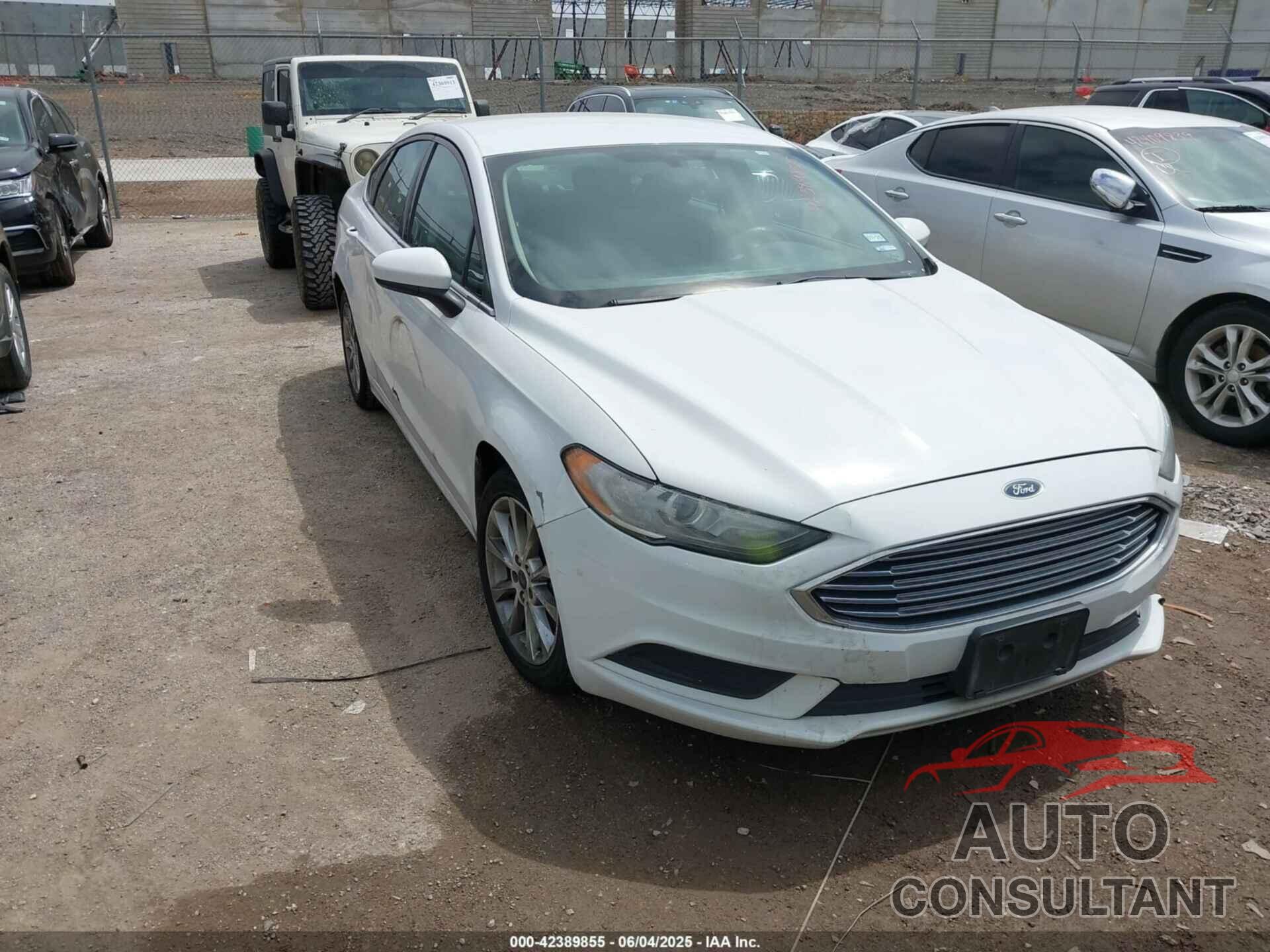 FORD FUSION 2017 - 3FA6P0H75HR143941