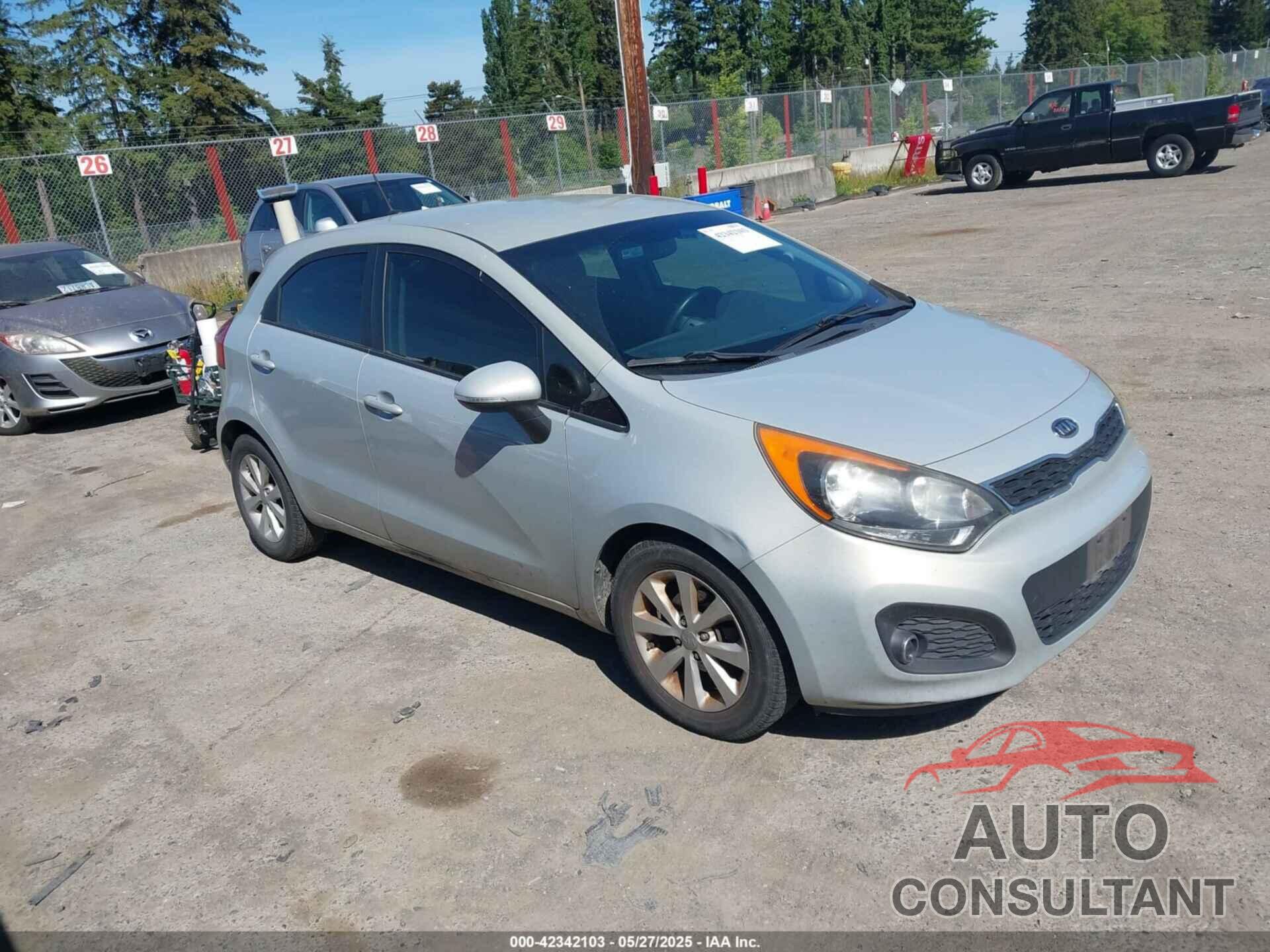 KIA RIO 2013 - KNADN5A32D6120598
