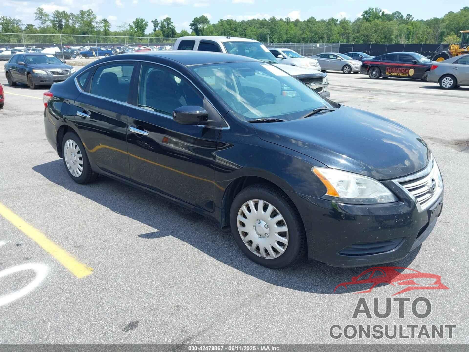 NISSAN SENTRA 2013 - 1N4AB7AP1DN906952