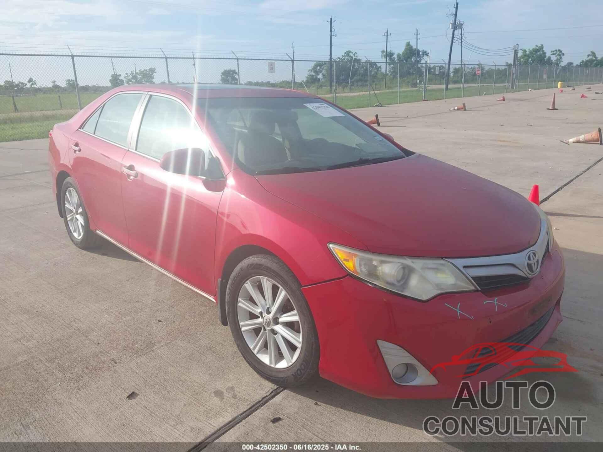 TOYOTA CAMRY 2013 - 4T4BF1FK5DR295649