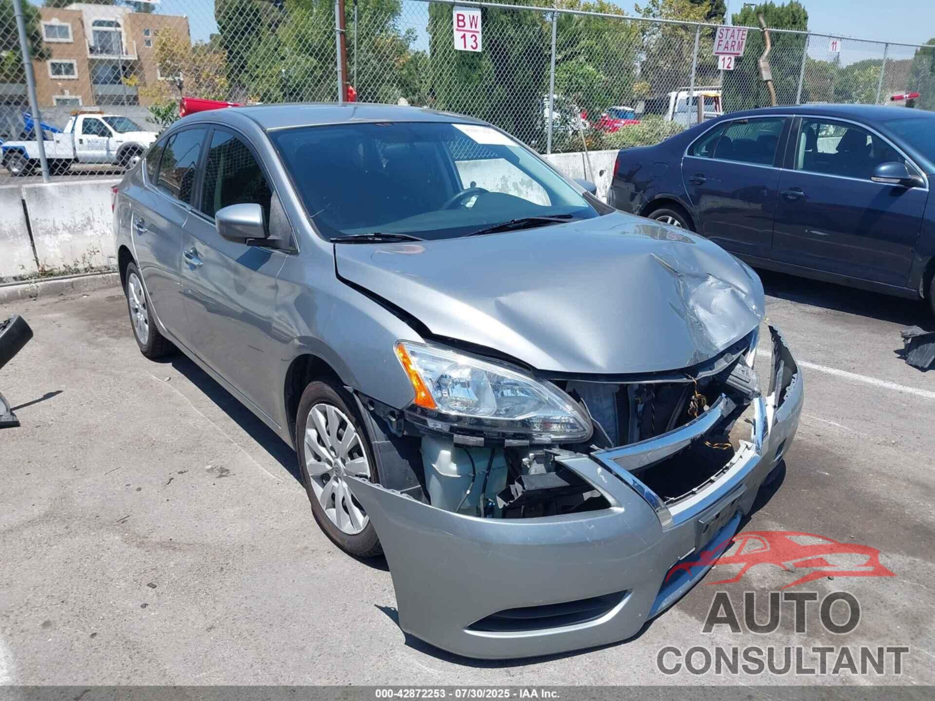 NISSAN SENTRA 2013 - 3N1AB7AP4DL763878
