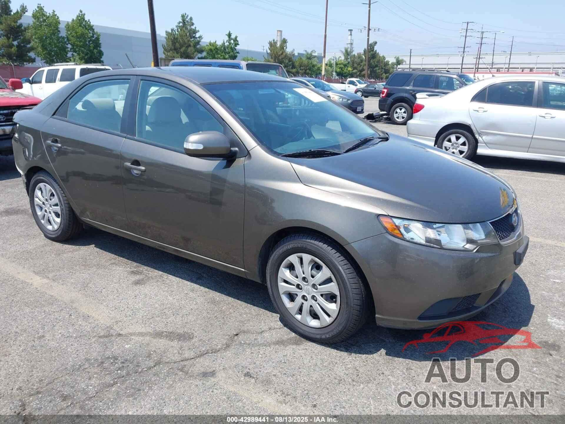 KIA FORTE 2010 - KNAFU4A25A5194192