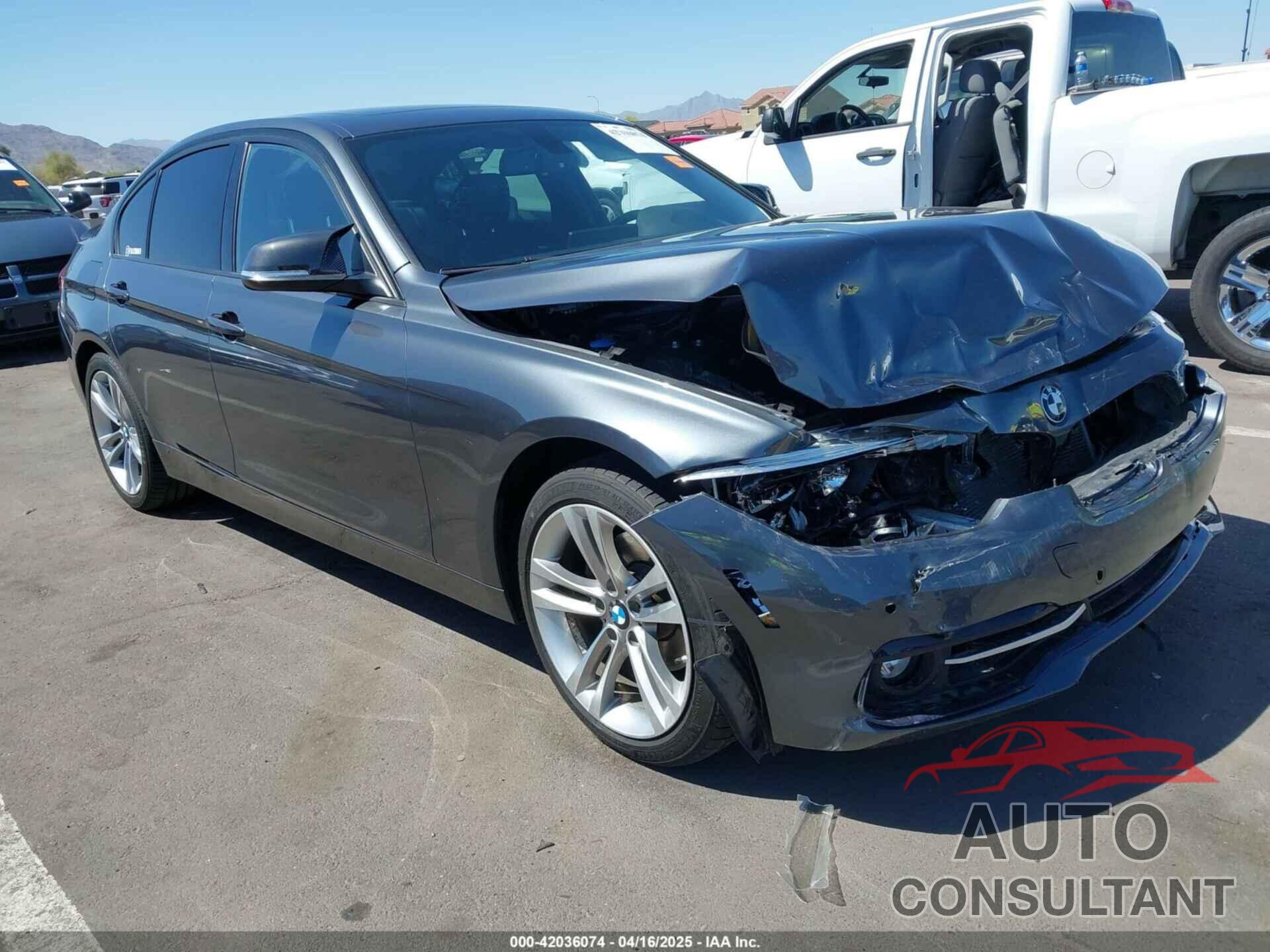 BMW 328I 2016 - WBA8E3G53GNU05321