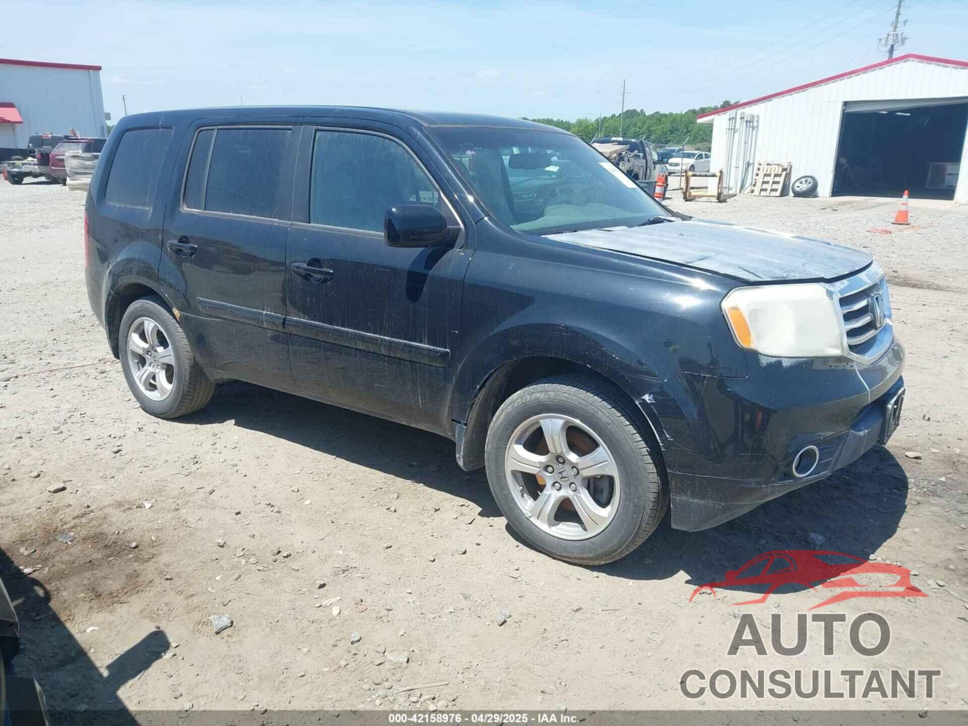 HONDA PILOT 2013 - 5FNYF4H56DB003274