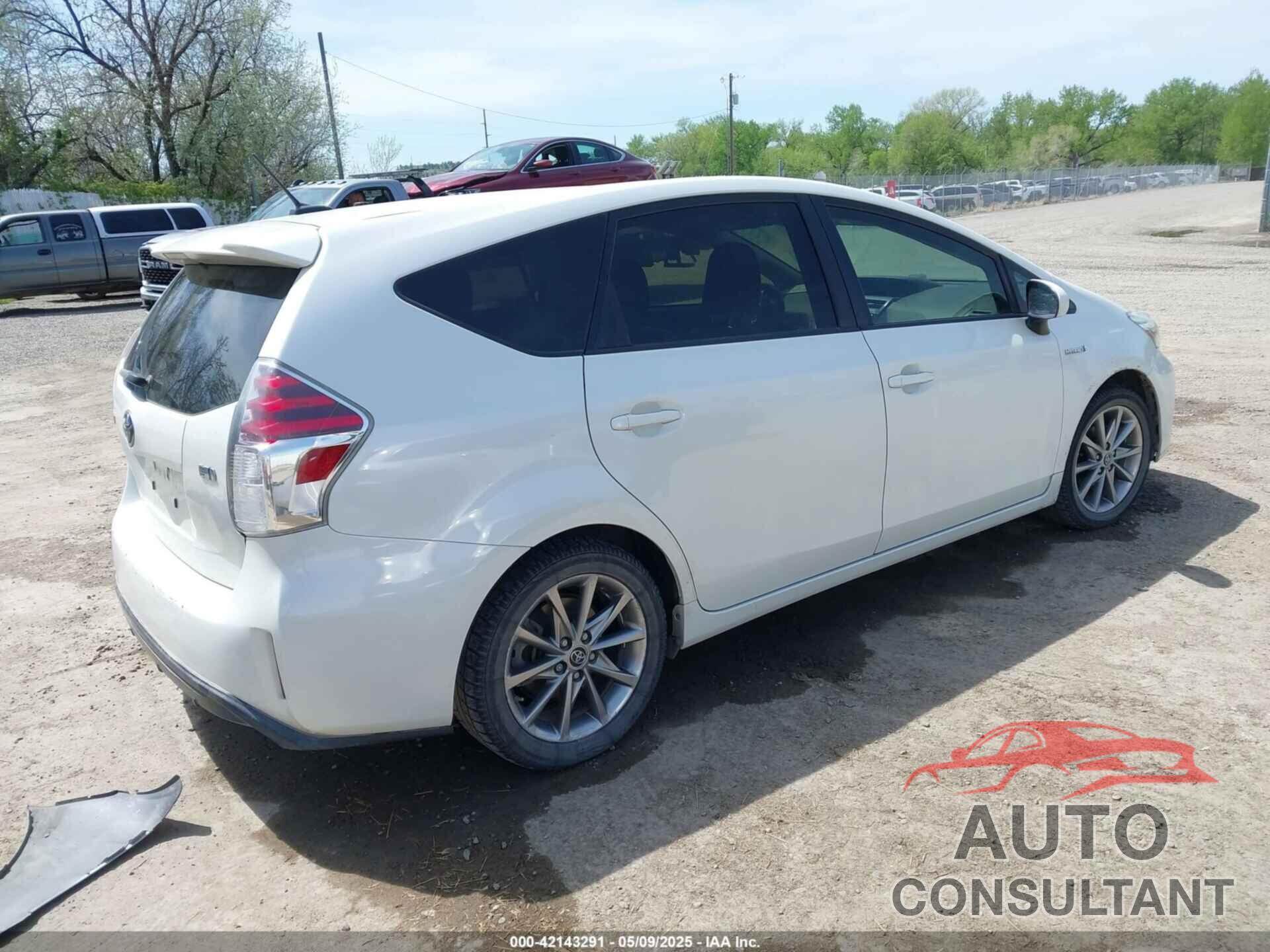 TOYOTA PRIUS V 2016 - JTDZN3EU6GJ047561