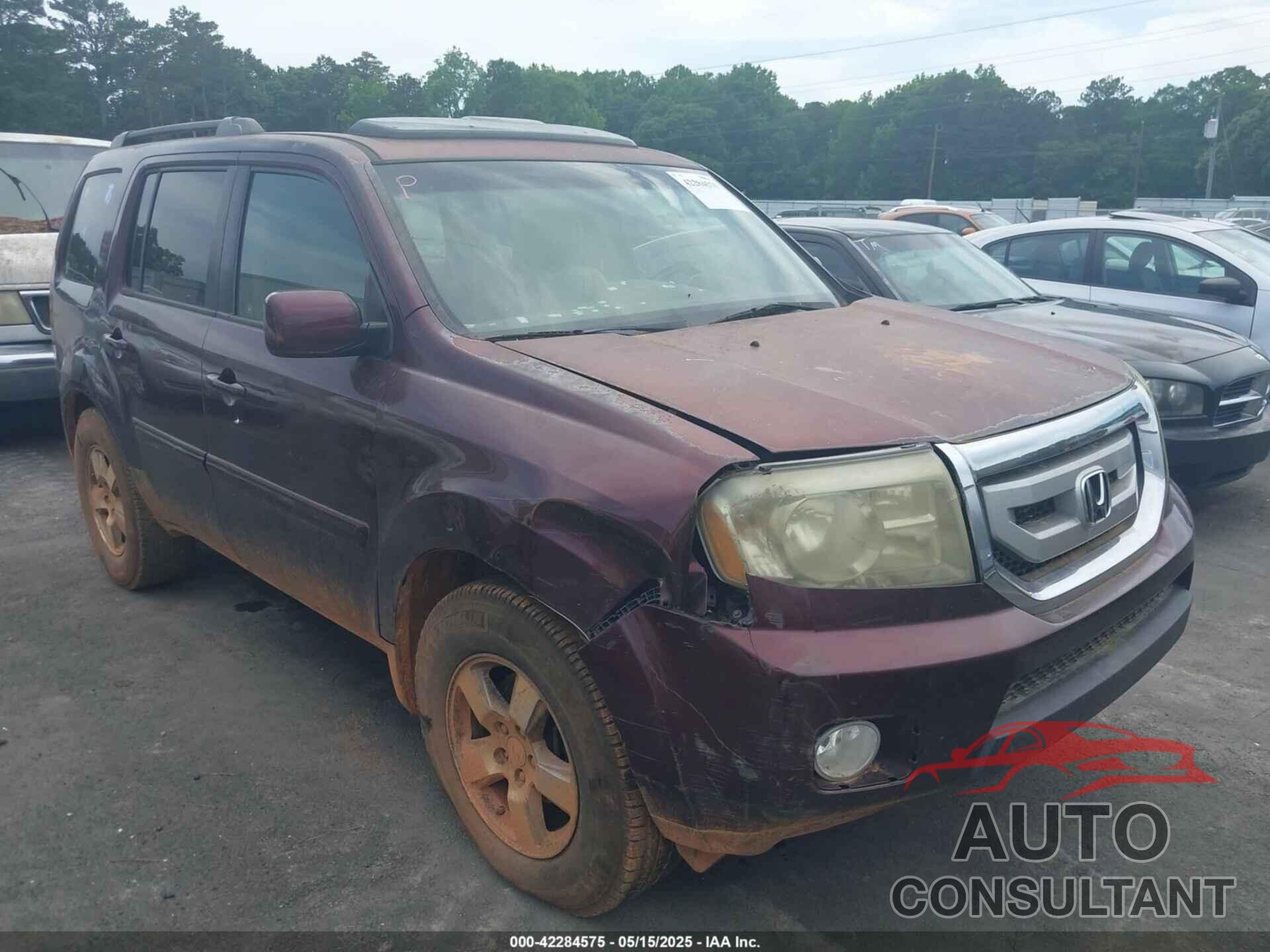 HONDA PILOT 2011 - 5FNYF4H71BB006081